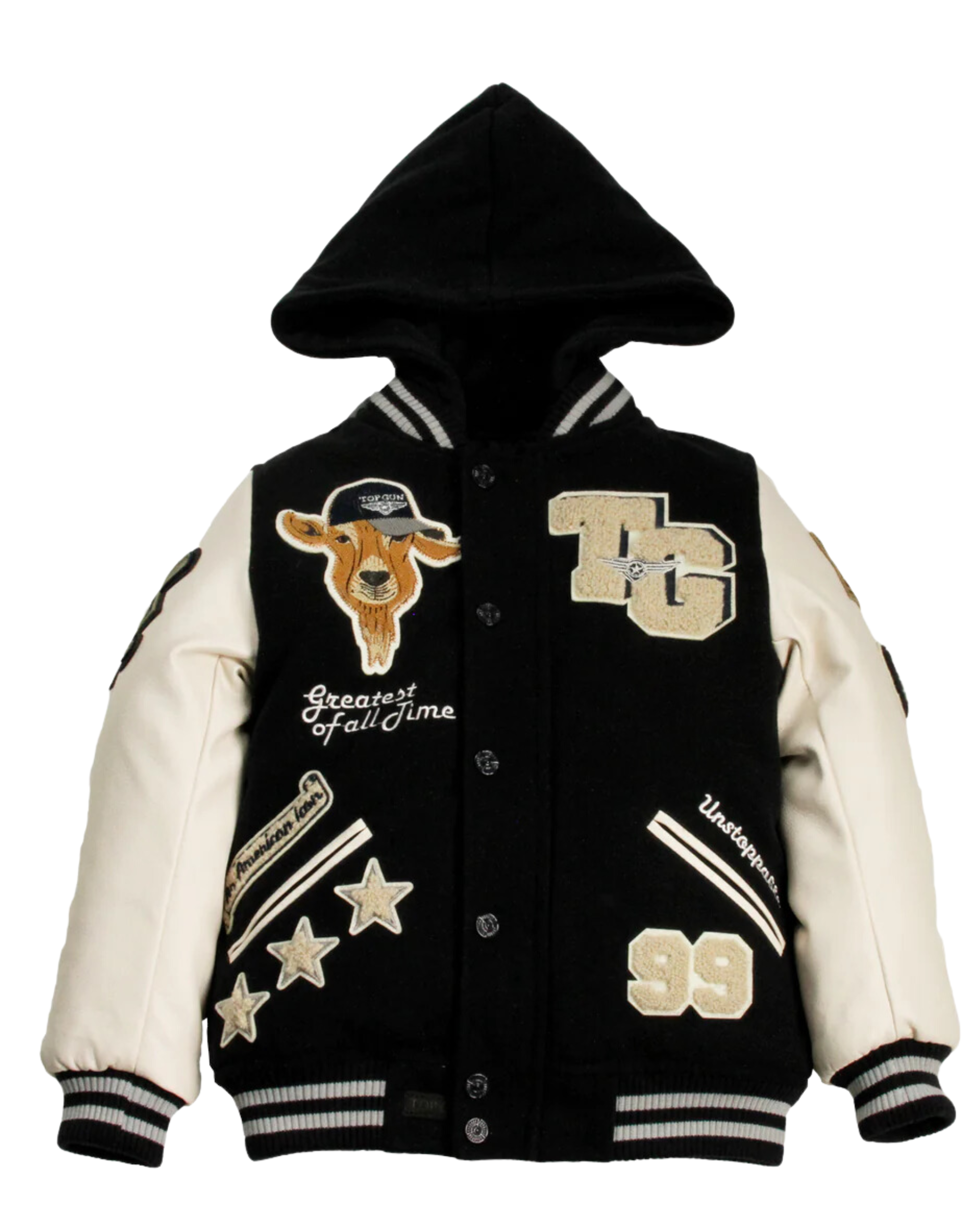 Kids The Goat Varsity Jacket