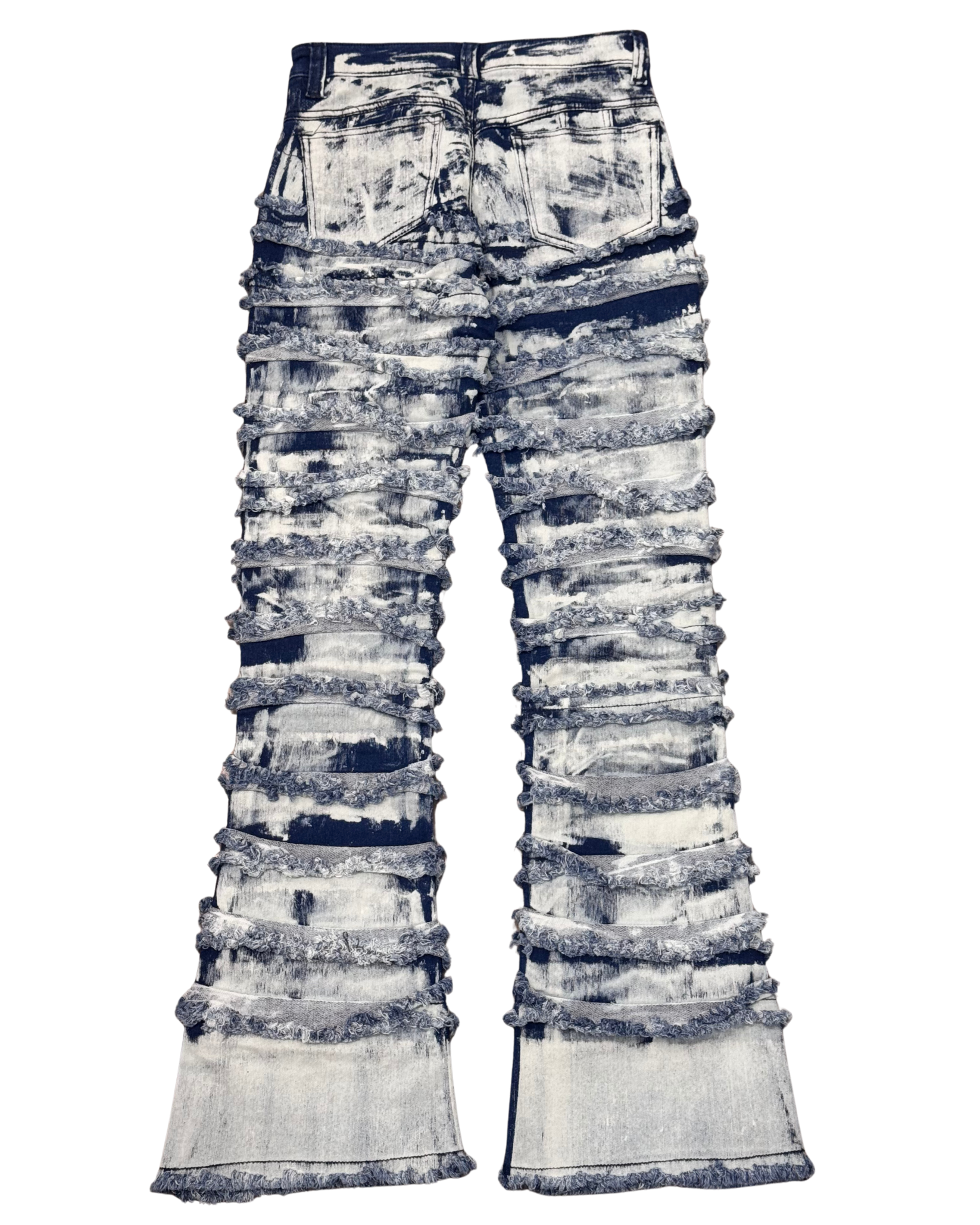 Vintage Layered Y Stacked Jean