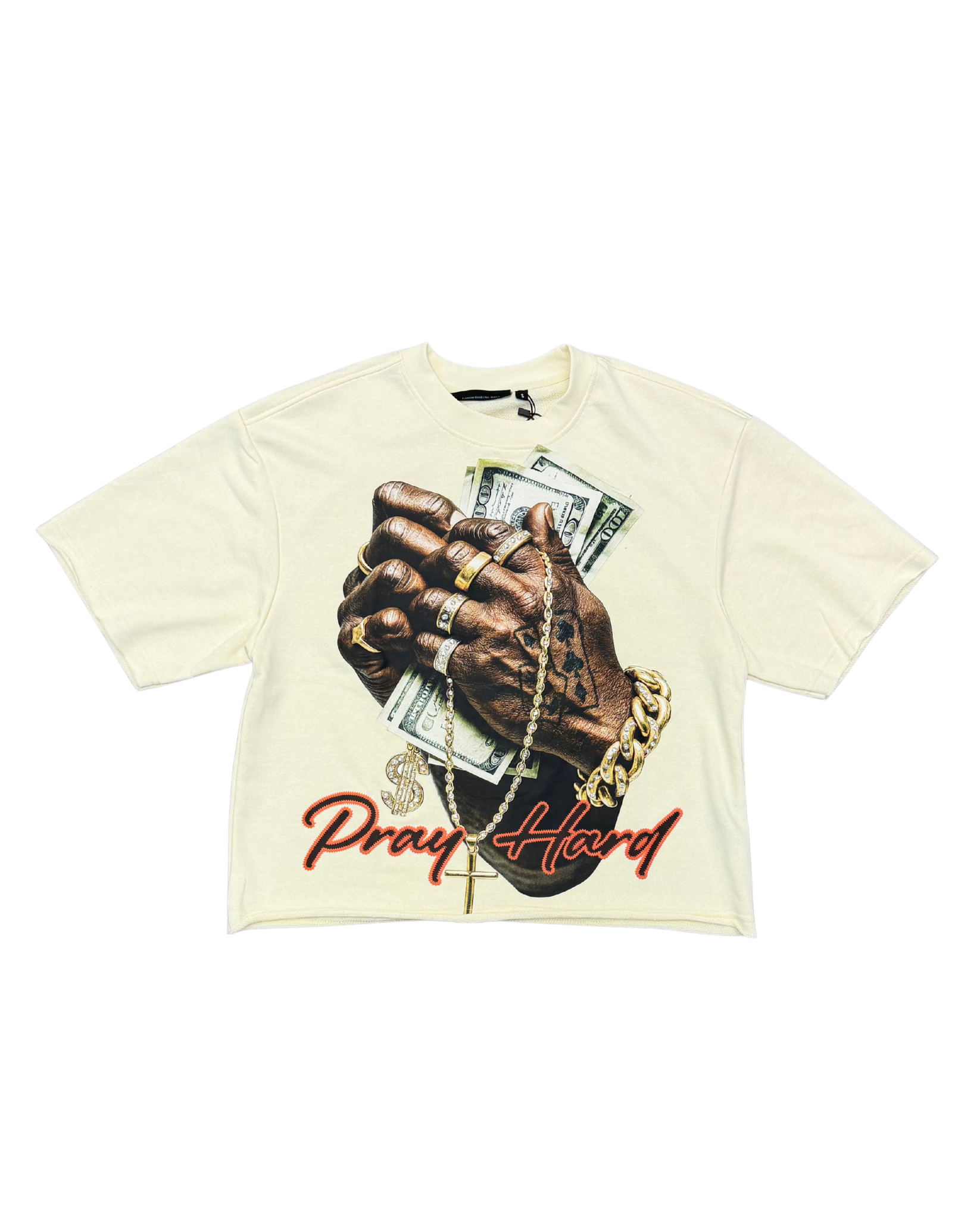 Mens Pray Hard Shirt