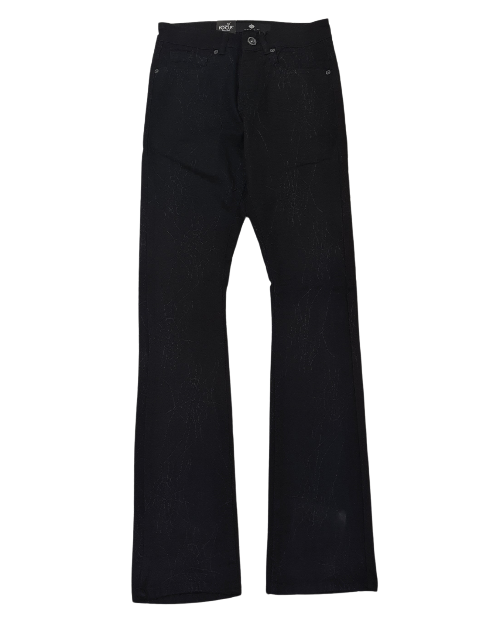 Spider Web Stacked Slim Fit Jean 3508