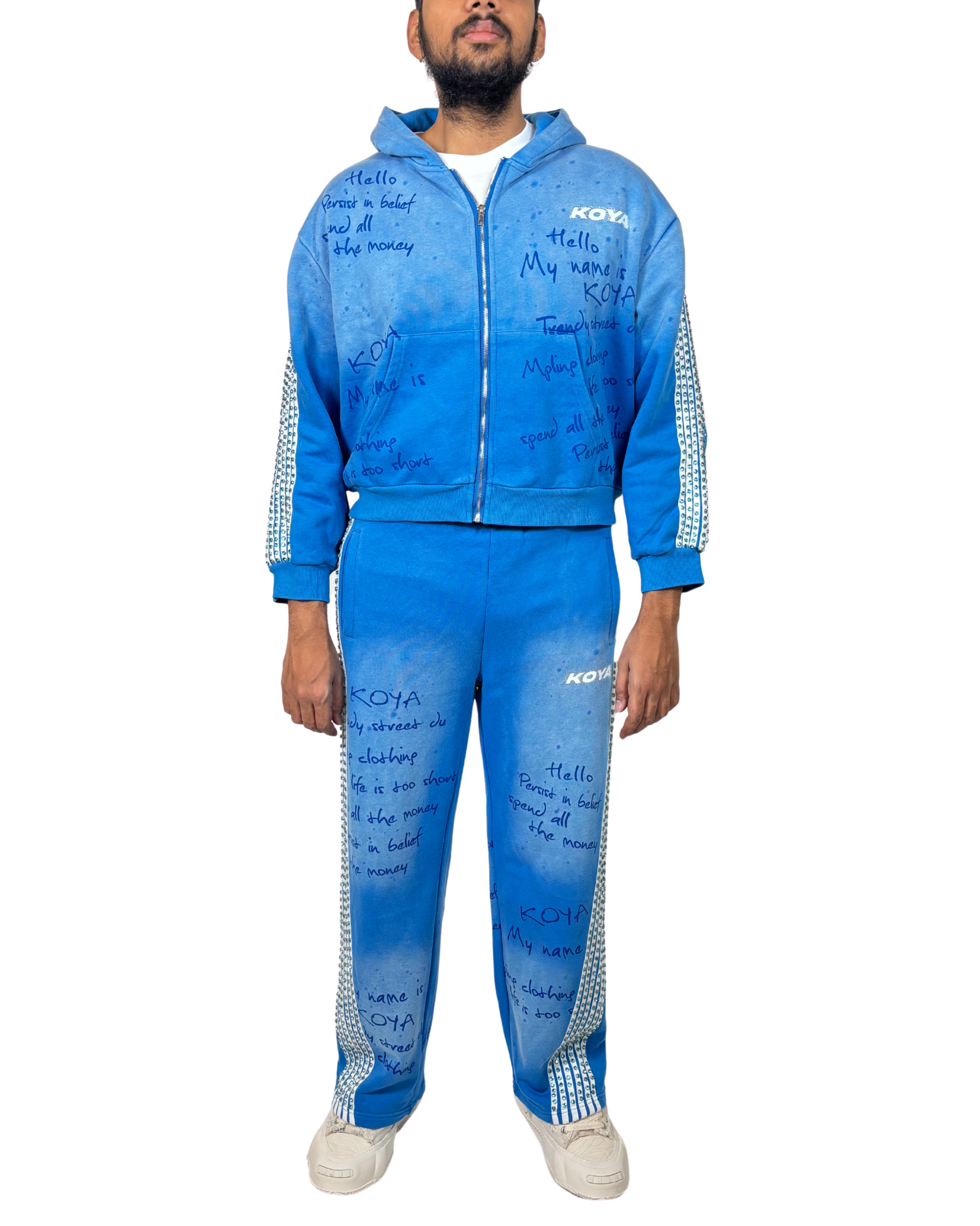 Rhinestone Hoodie KSRS01