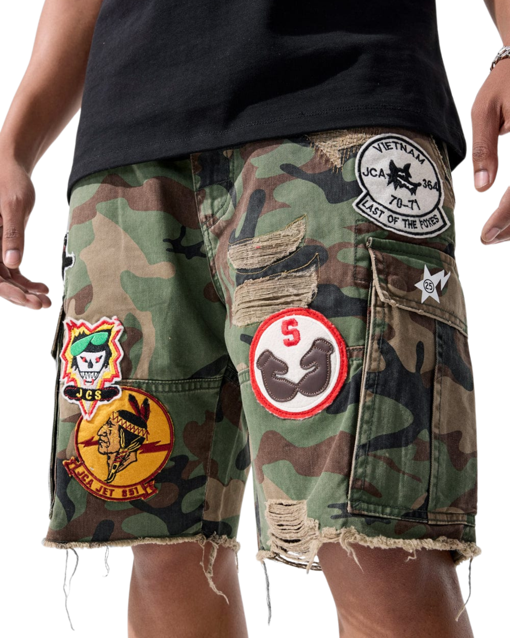 War Angel Cargo Shorts 4425