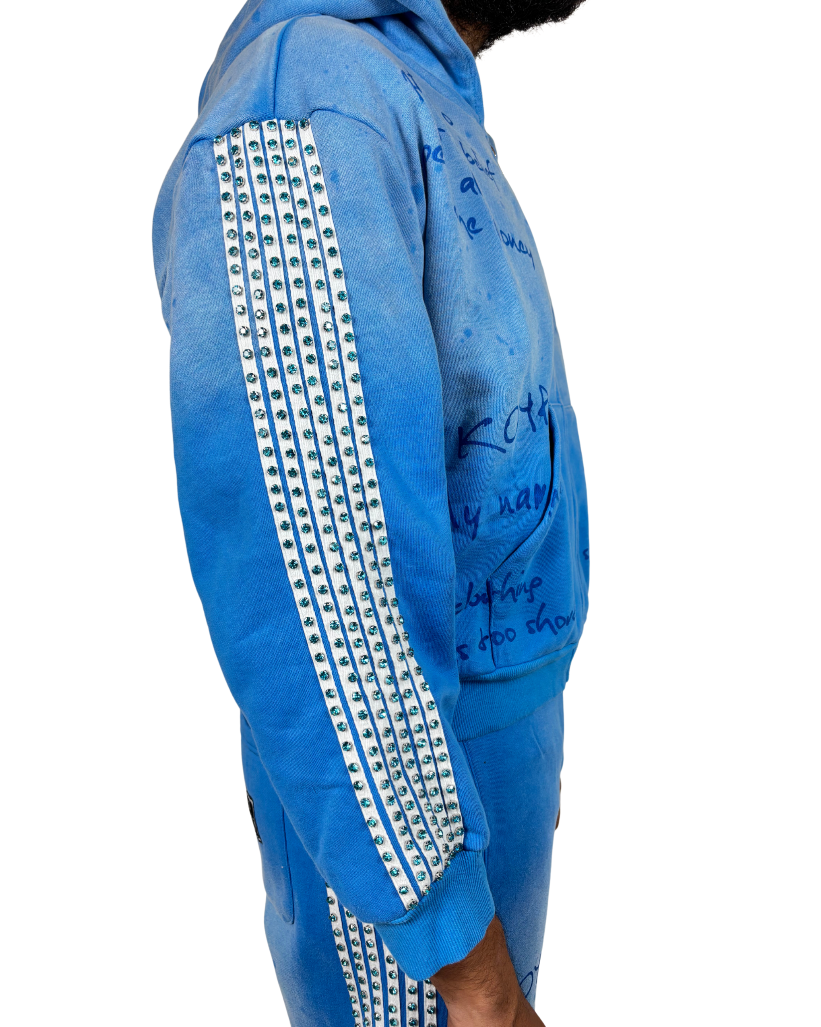 Rhinestone Hoodie KSRS01