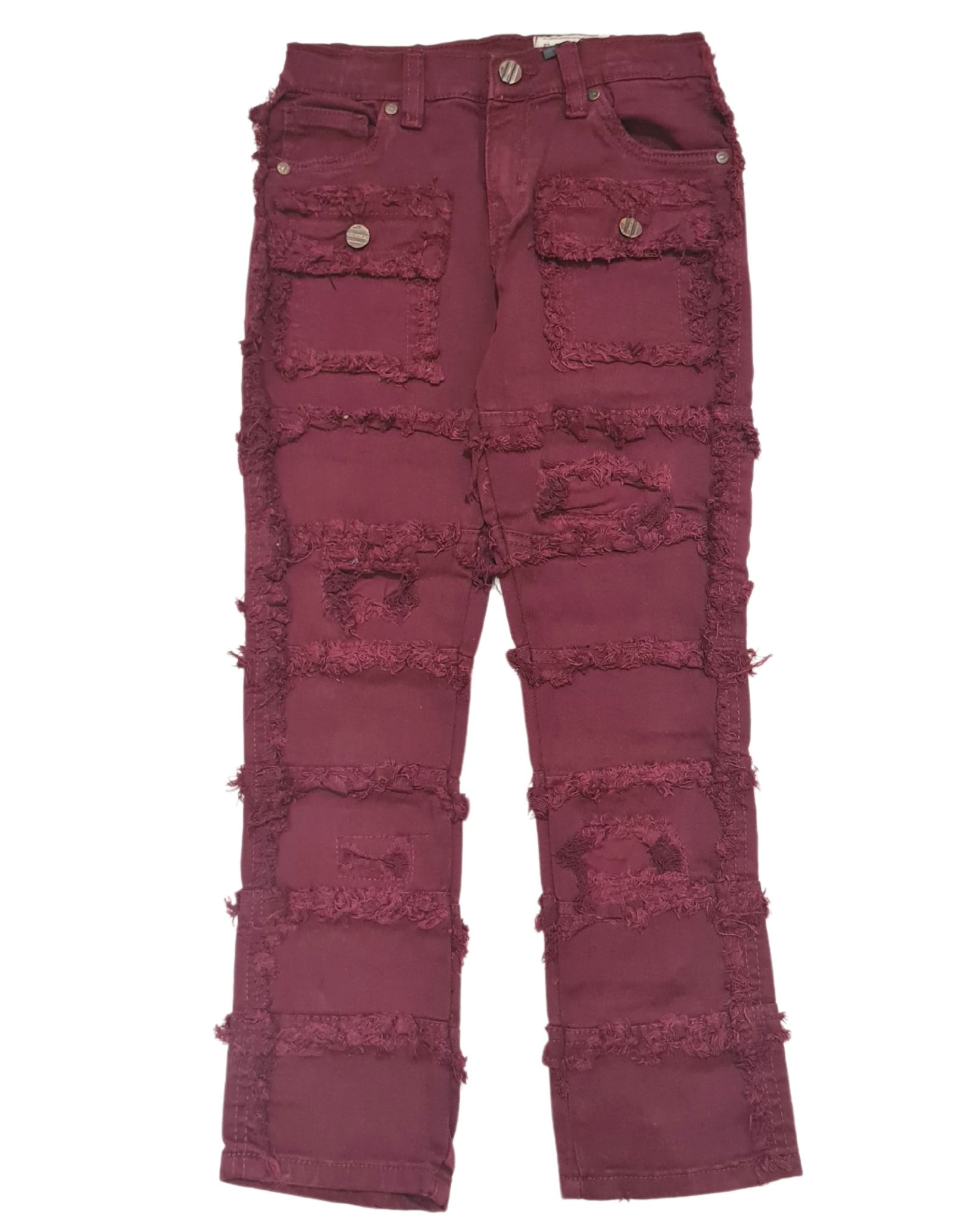 Kids Layer Stacked Denim Jeans 330044