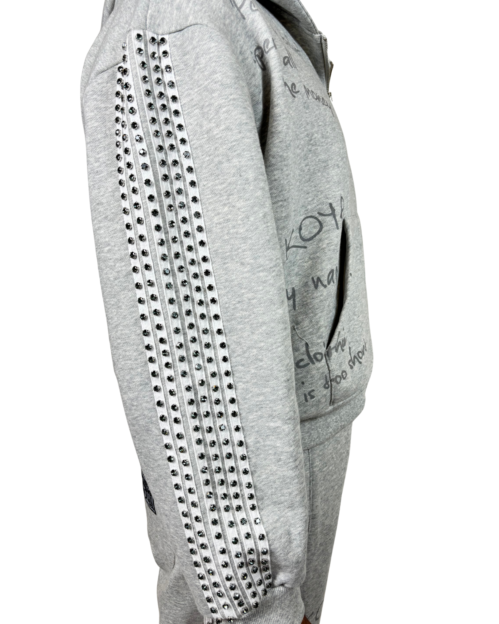 Rhinestone Hoodie KSRS01