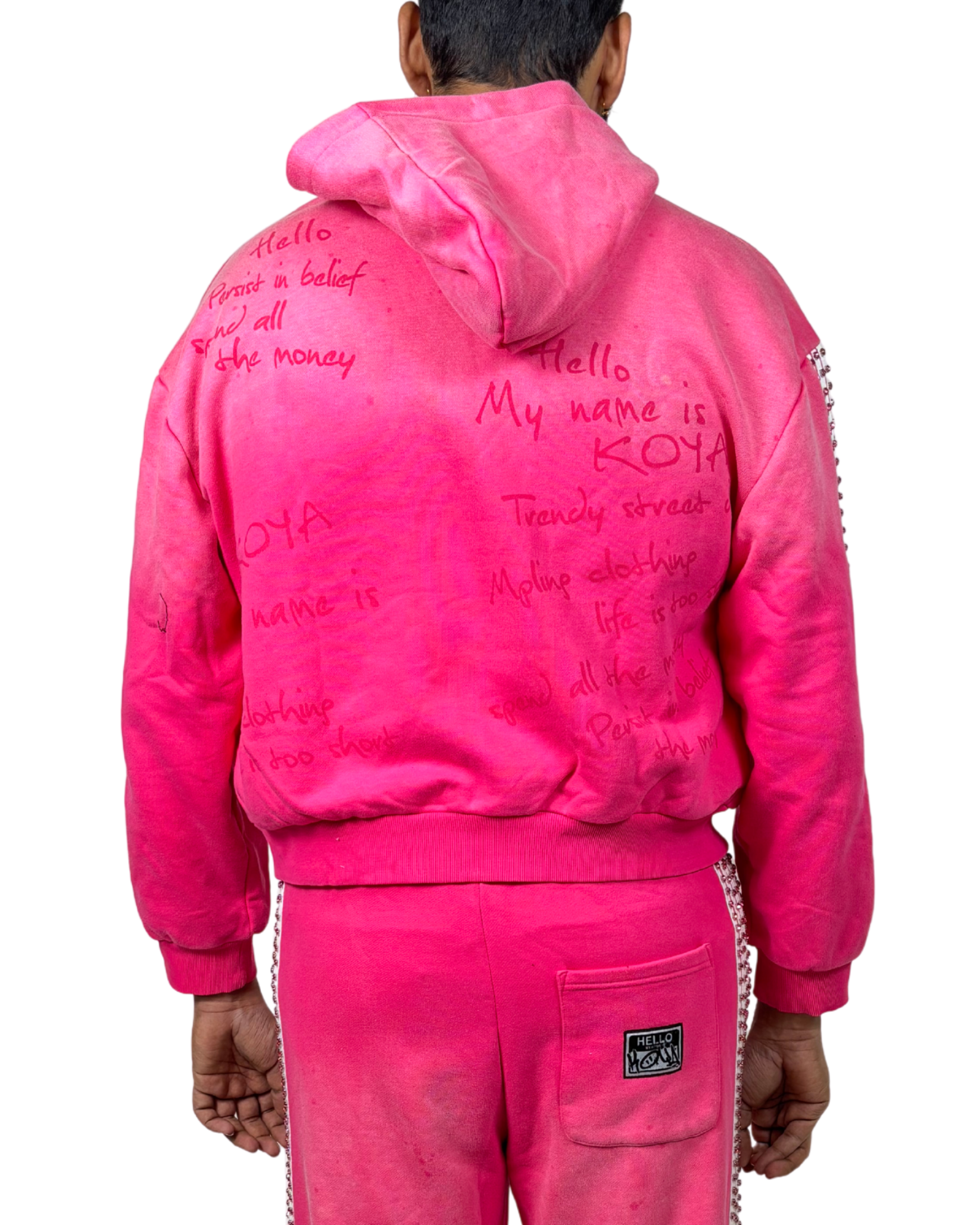 Rhinestone Hoodie KSRS01