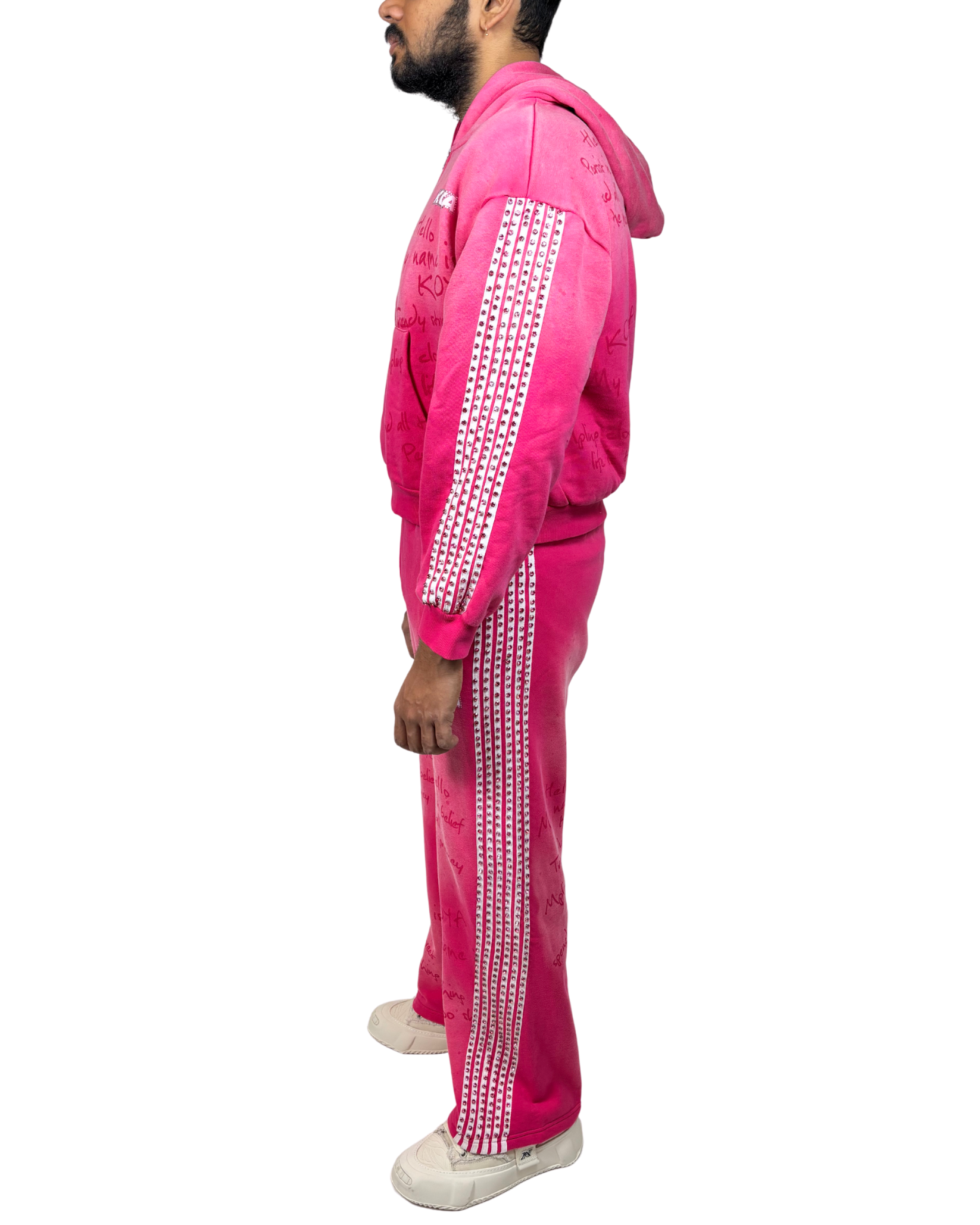 Rhinestone Hoodie KSRS01