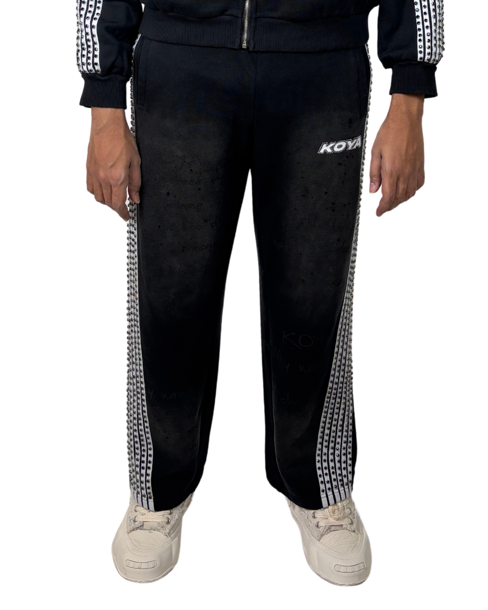 Rhinestone Sweatpants KSRS01