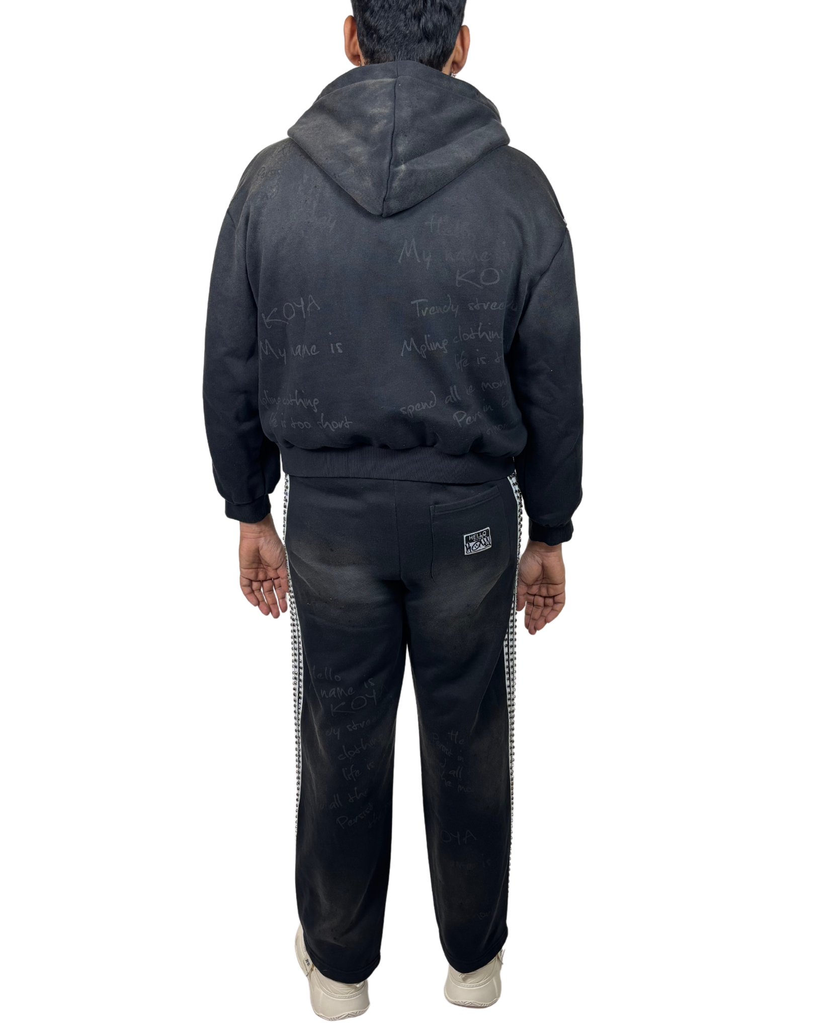 Rhinestone Hoodie KSRS01