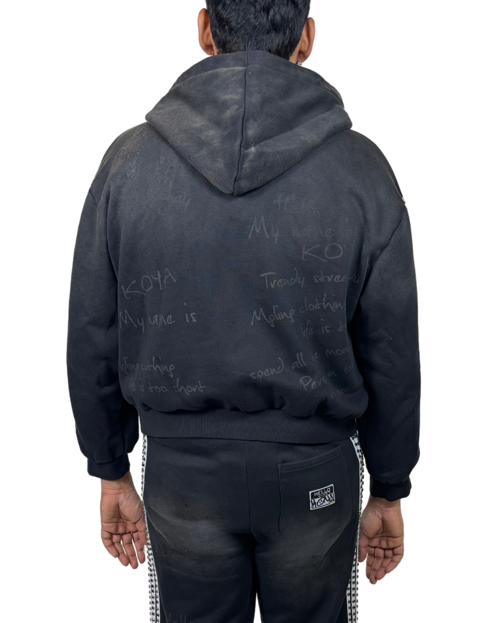 Rhinestone Hoodie KSRS01