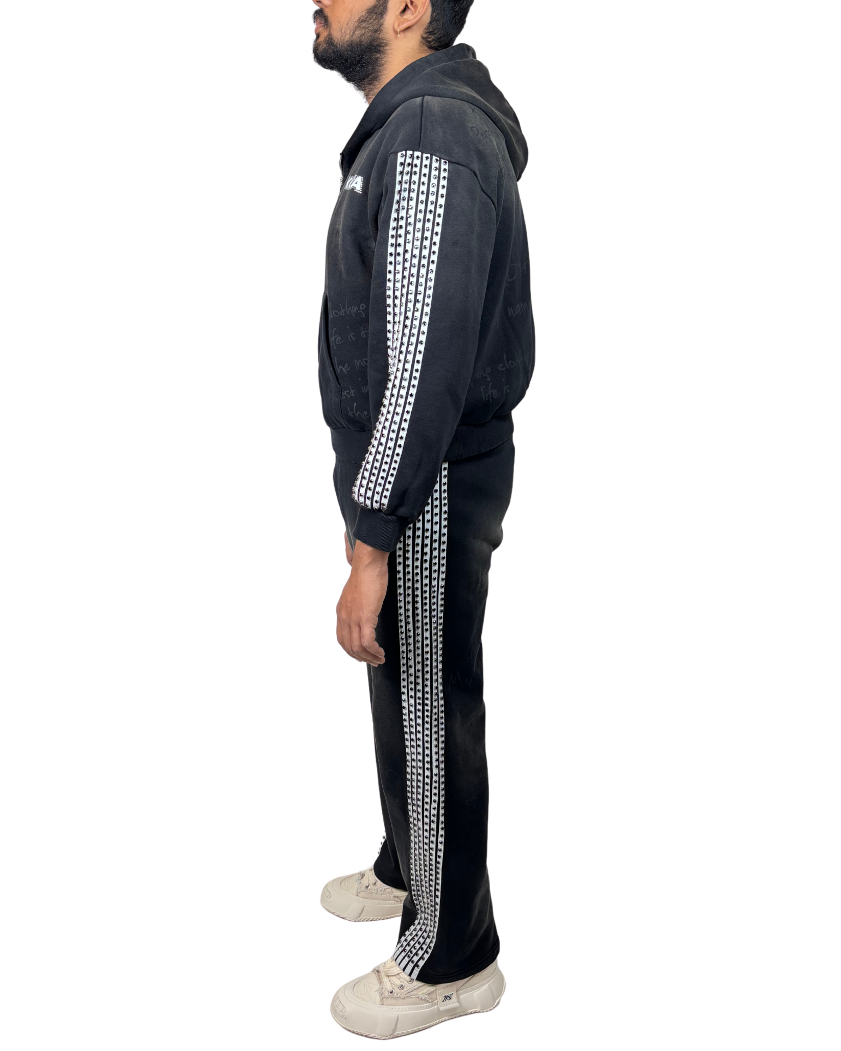 Rhinestone Hoodie KSRS01