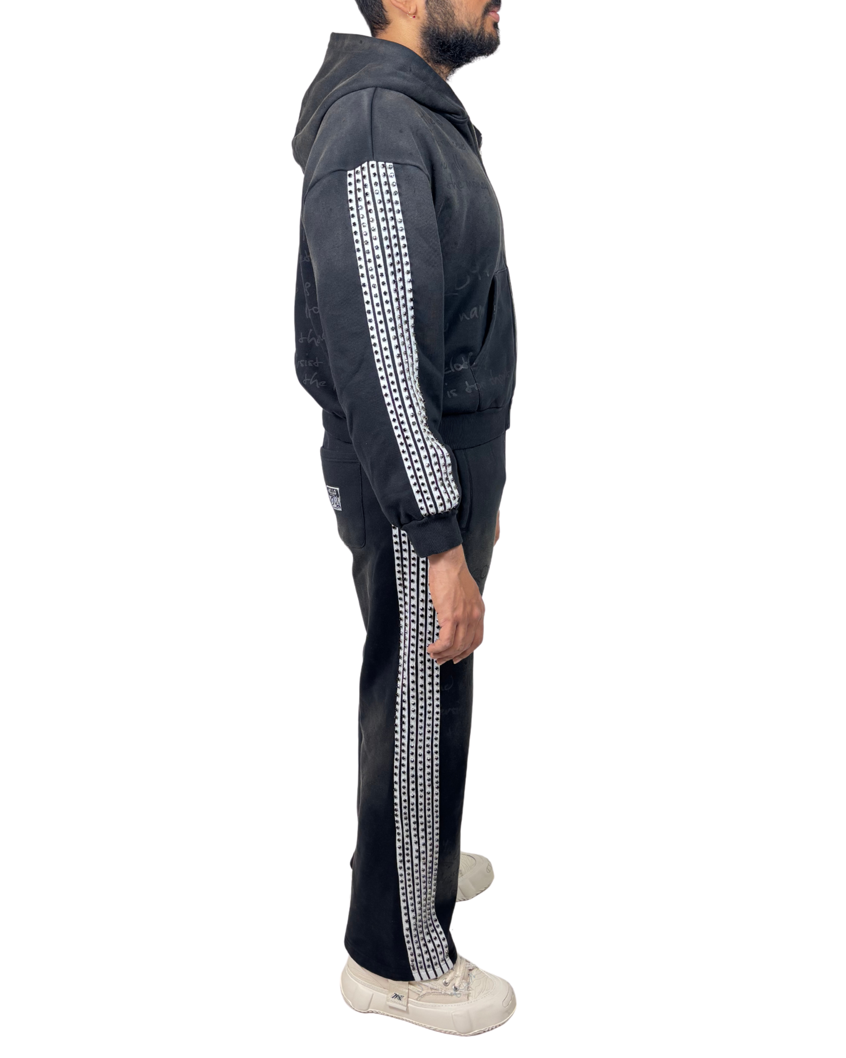 Rhinestone Hoodie KSRS01