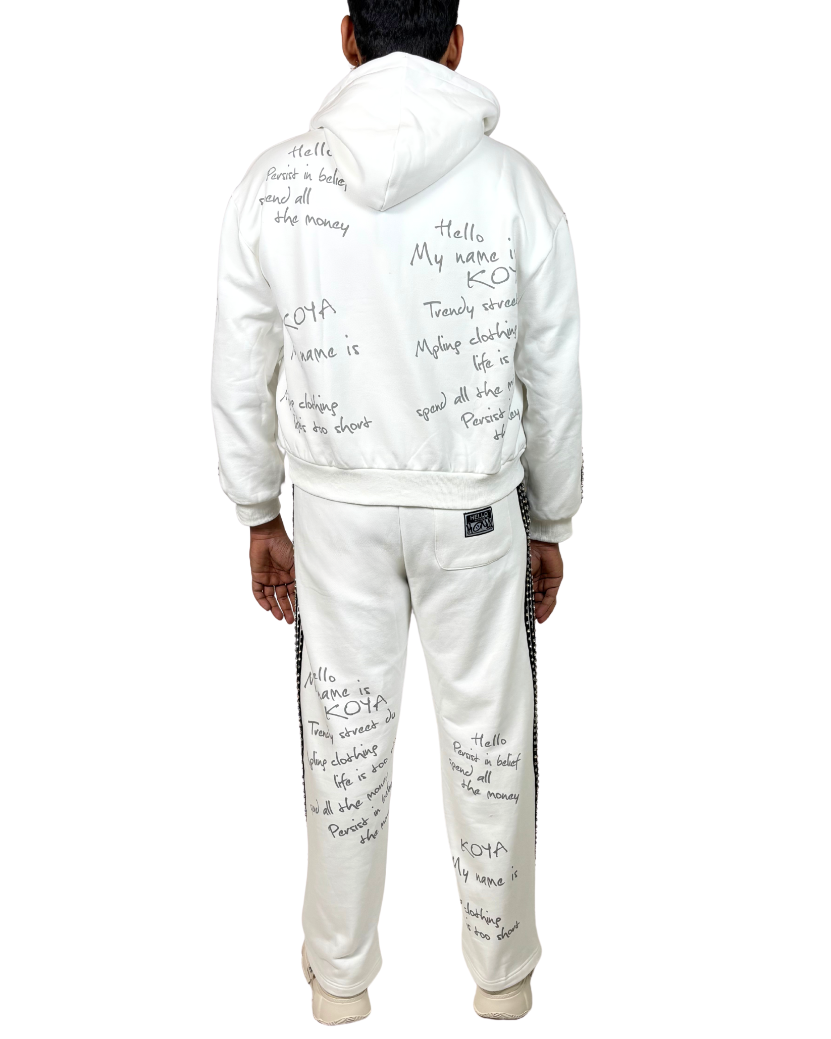 Rhinestone Hoodie KSRS01