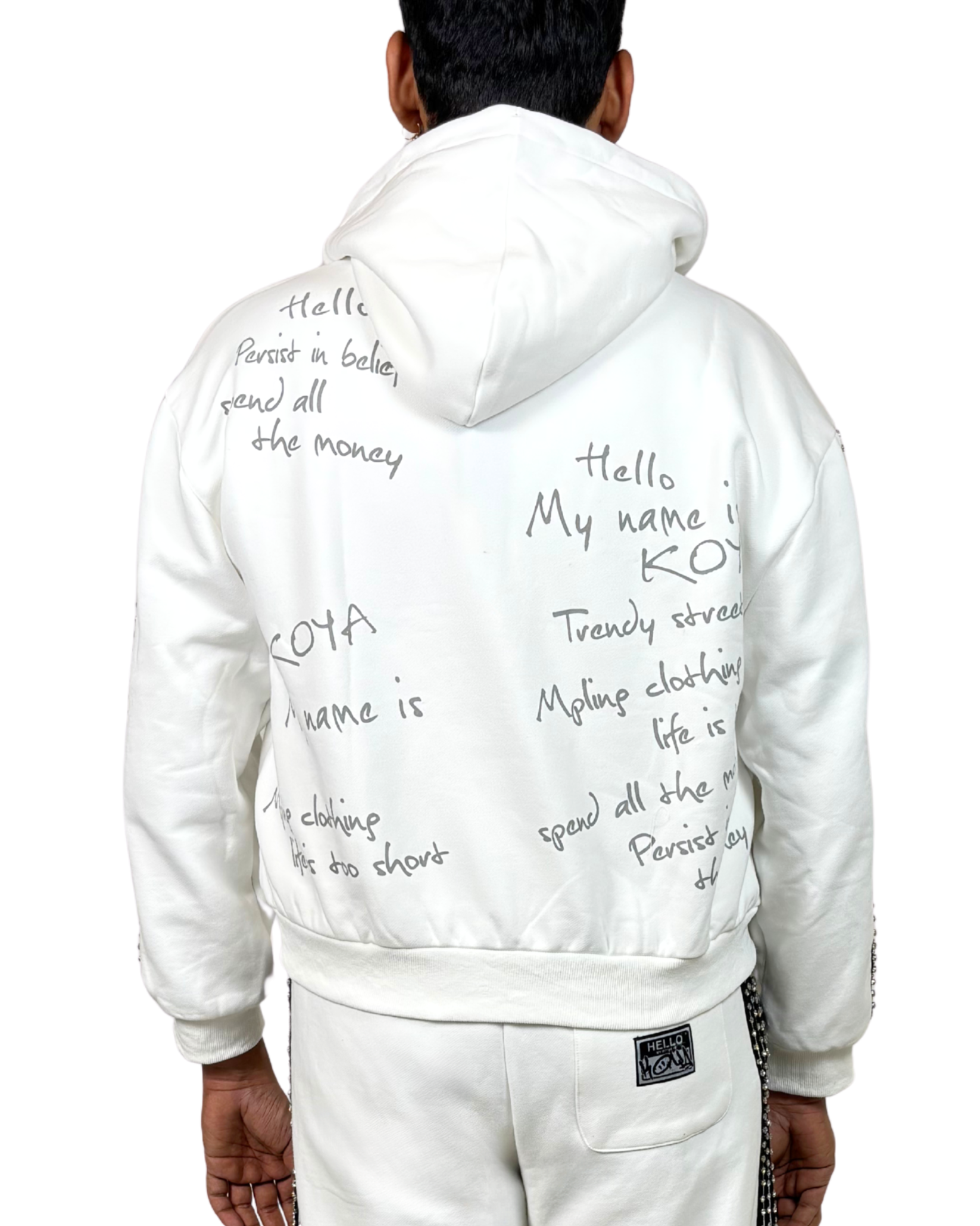 Rhinestone Hoodie KSRS01