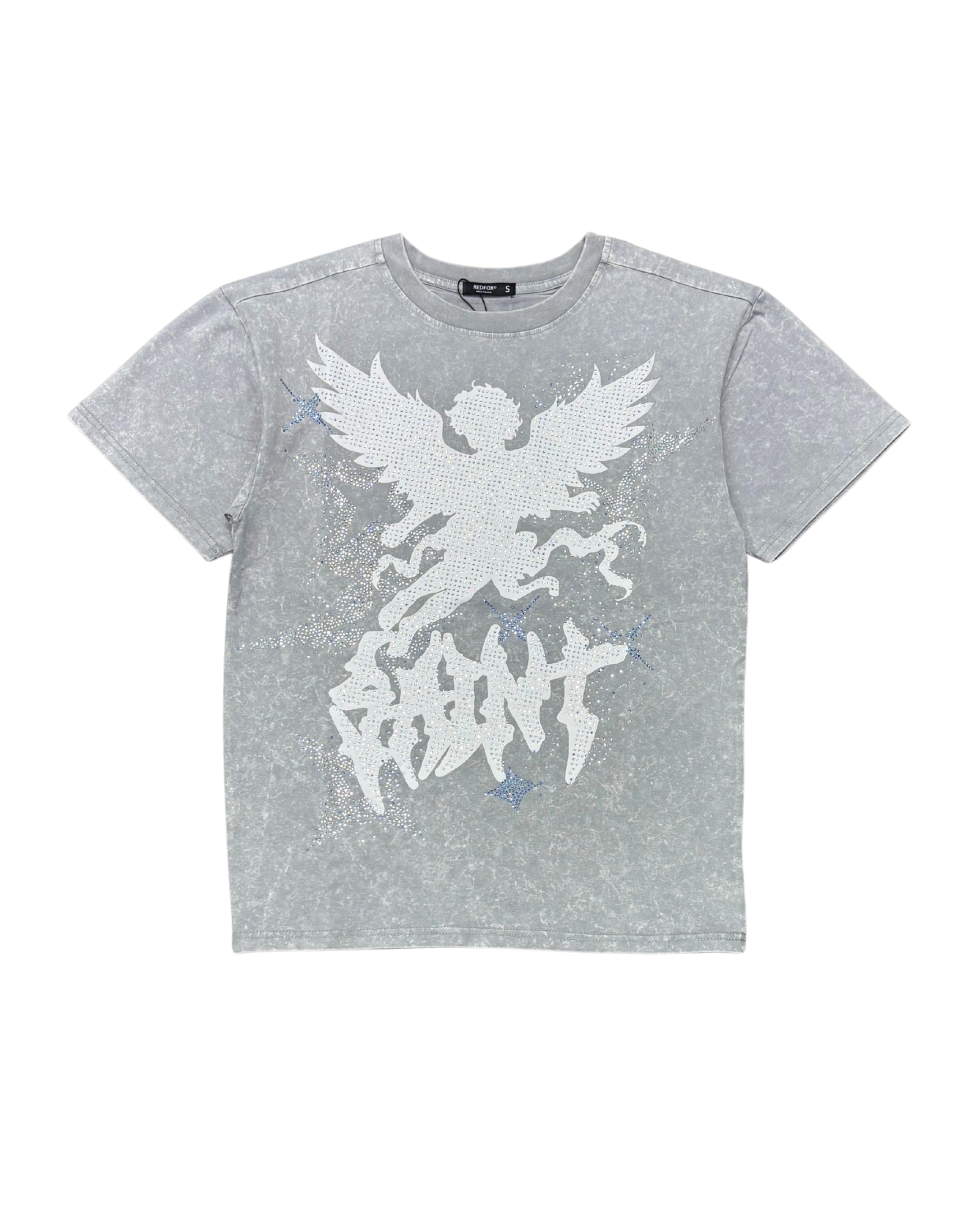 Womens Saint Rhinestone Shirt