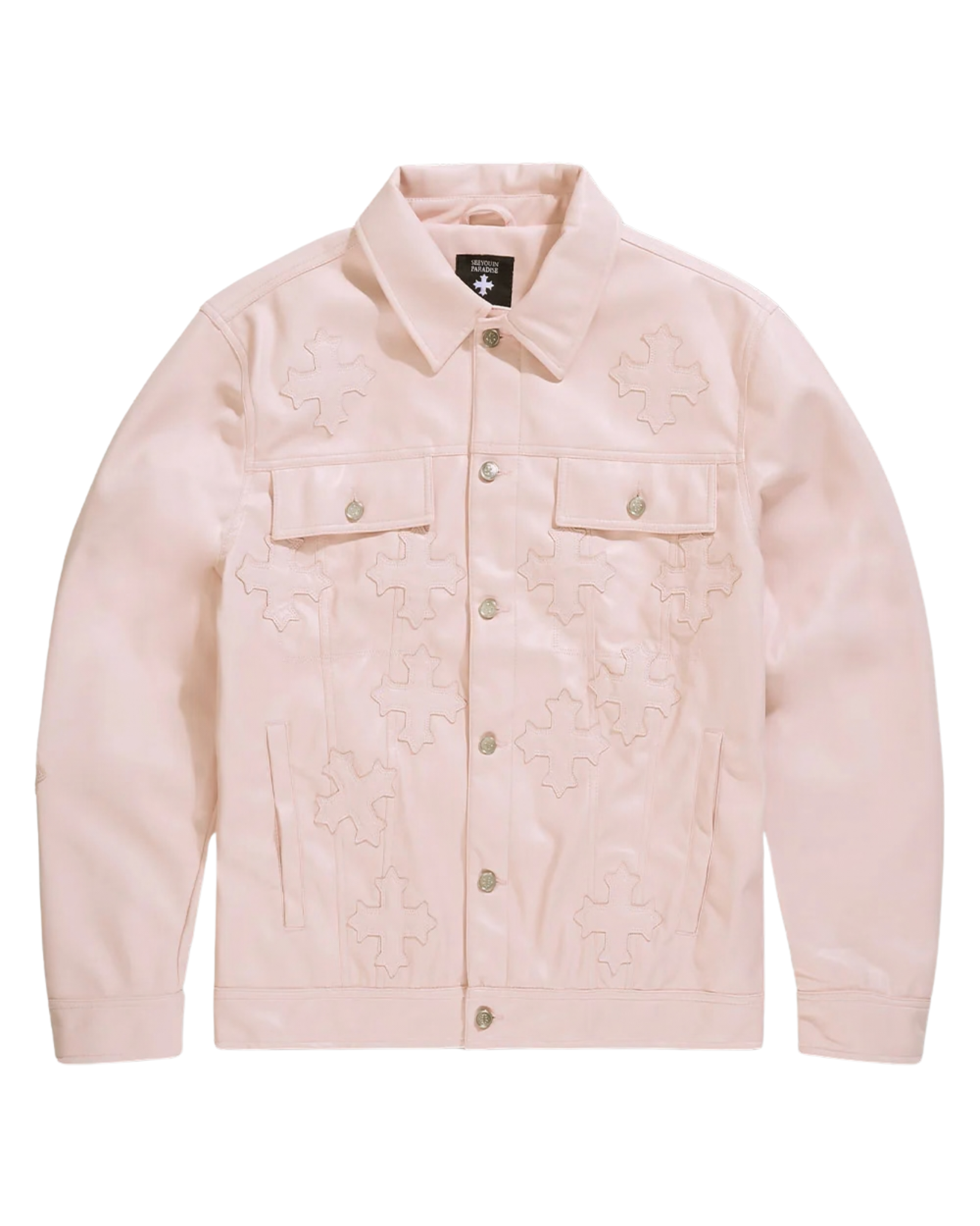 Crosses Leather Jacket