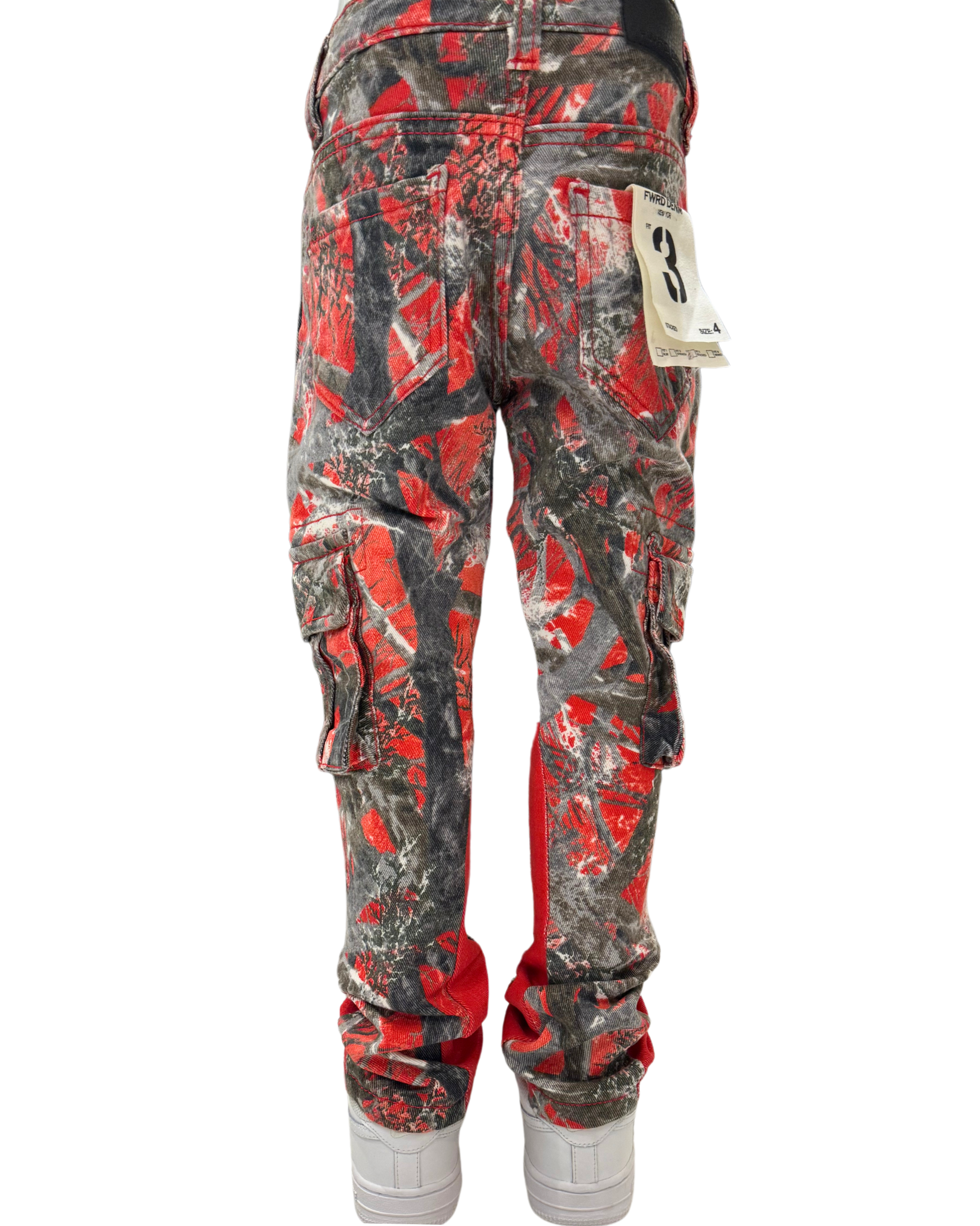 Kids Dawn To Dusk Camo Stacked Jean 33959