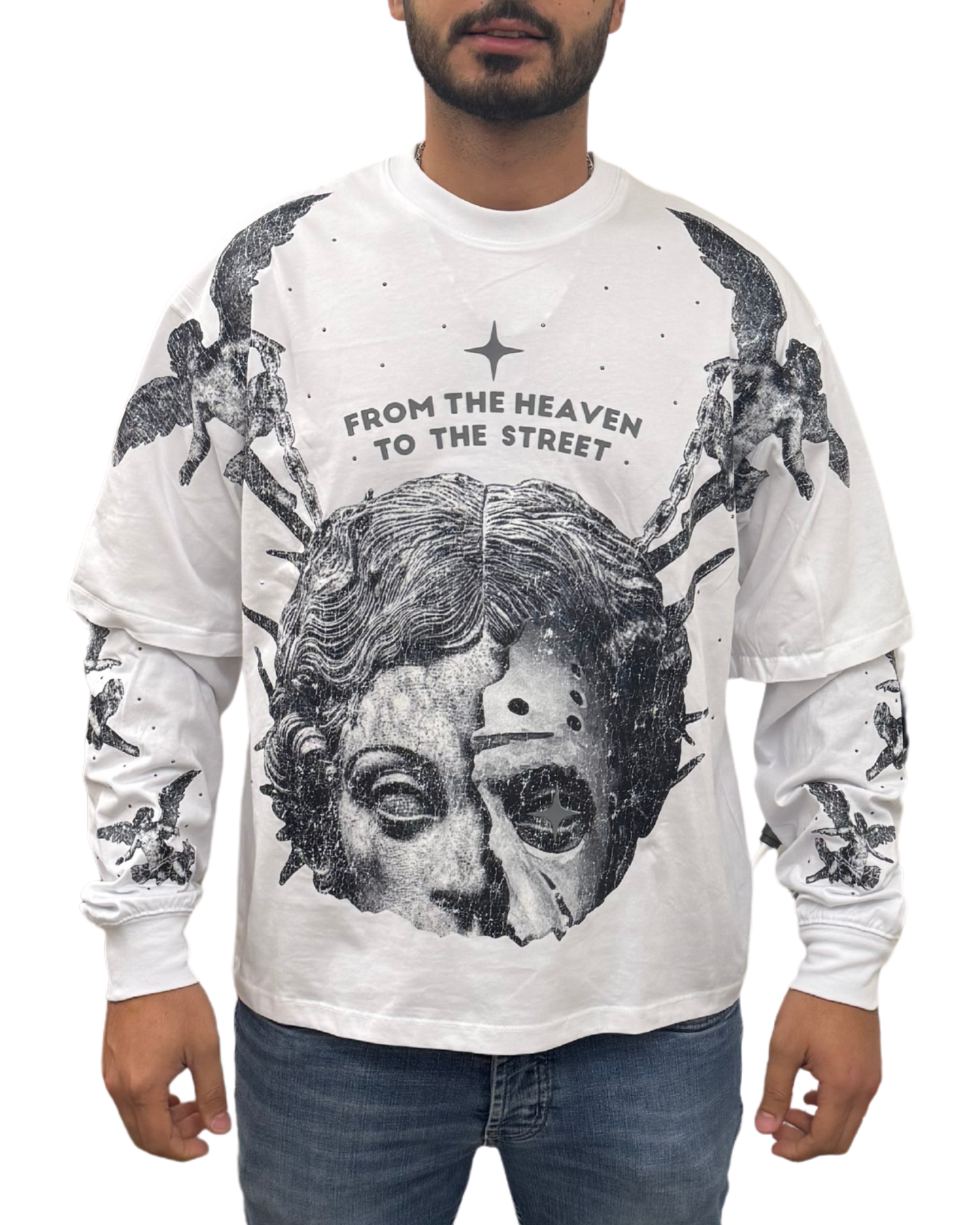 From The Heaven To street Full Sleeve Shirt