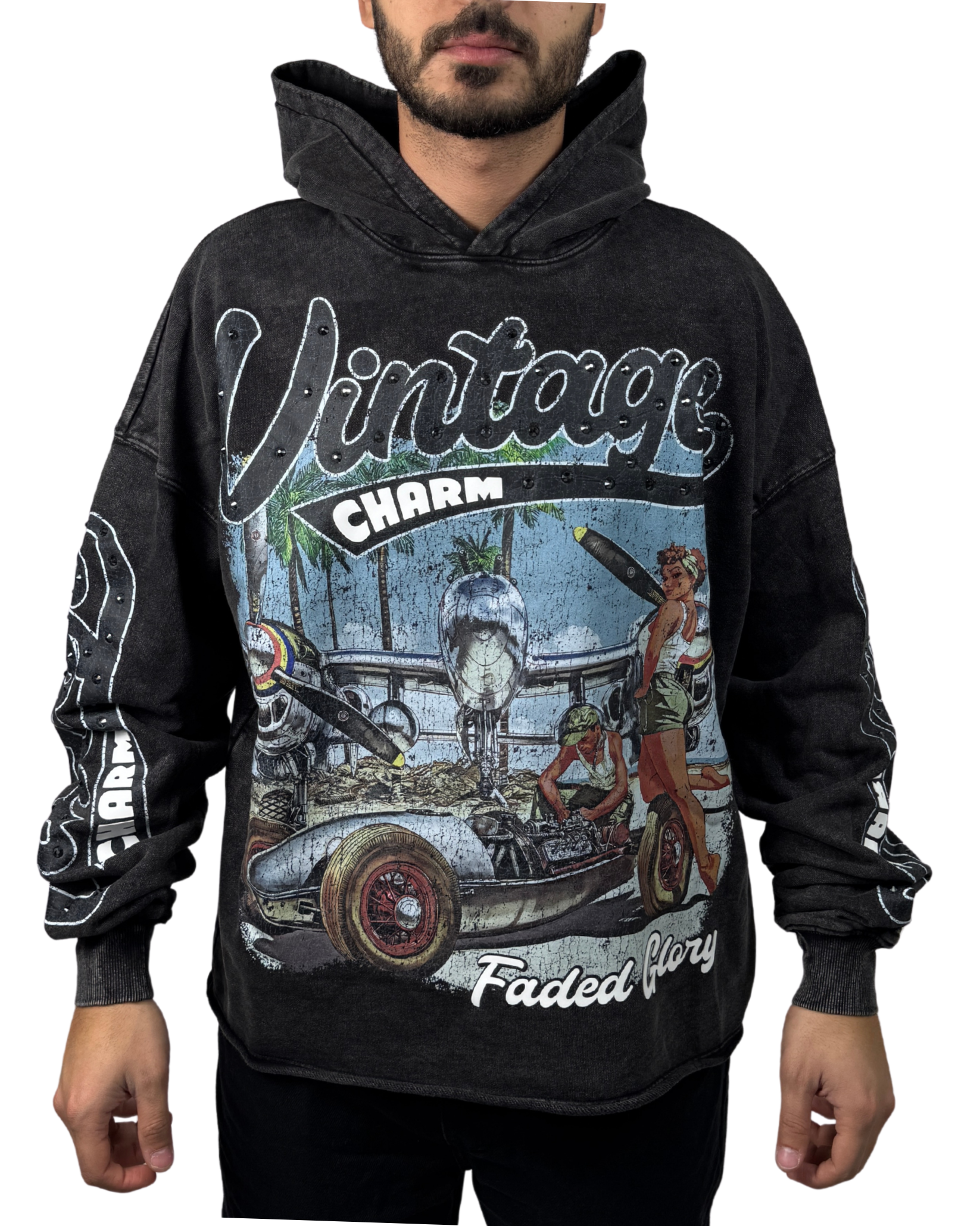 Vintage Charm Hoodie