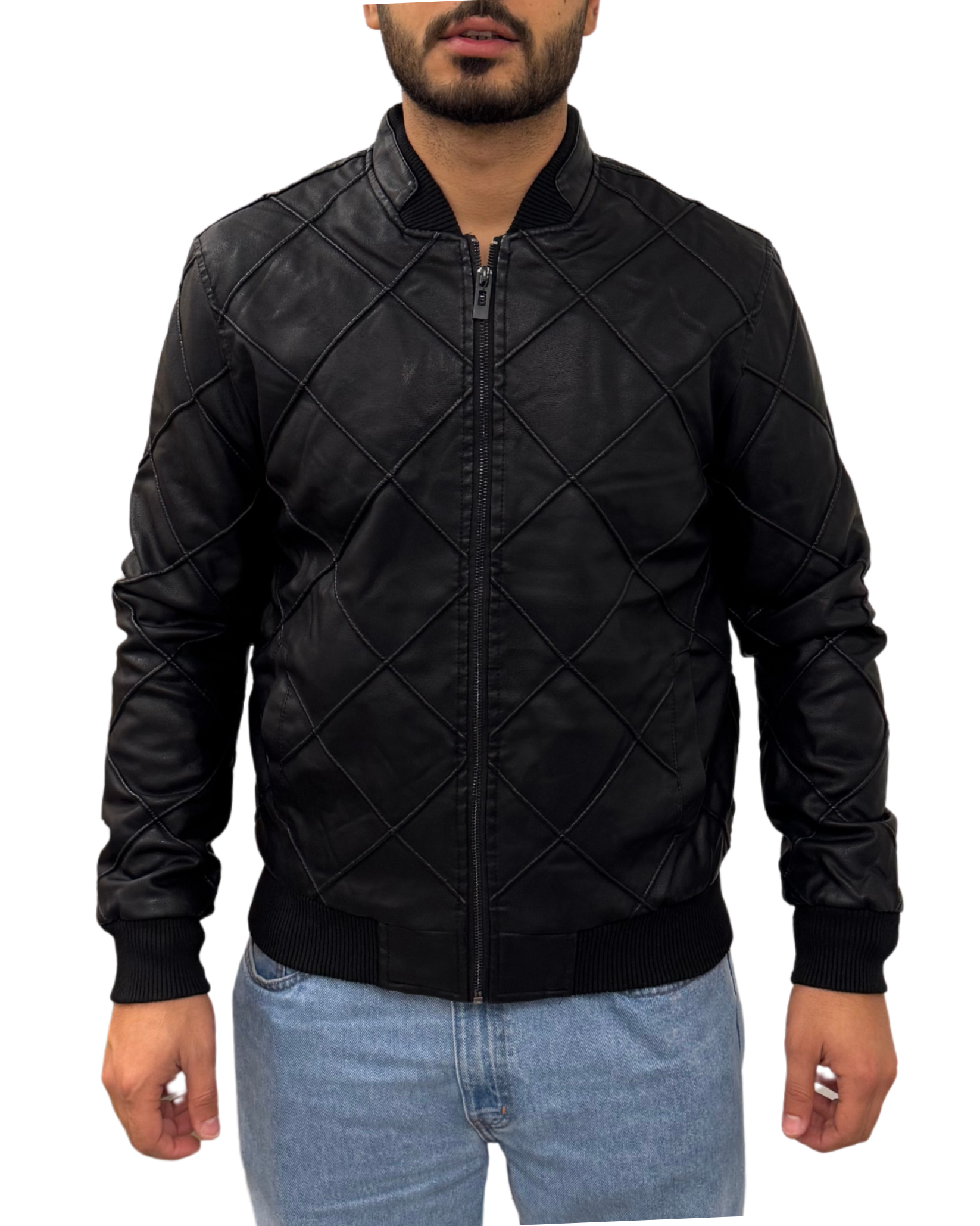 Leather Jacket MJ804