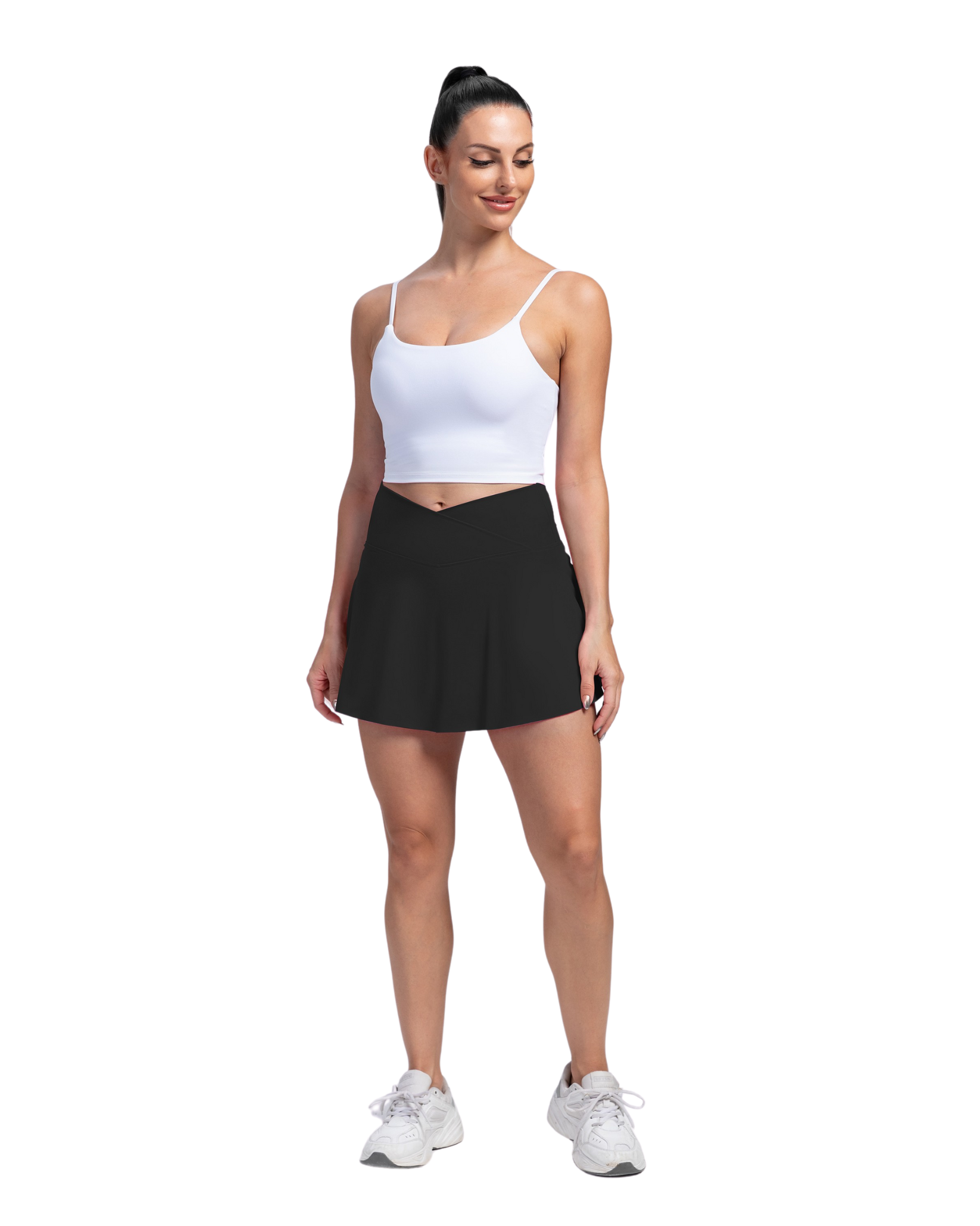 V Waist Golf Skirt