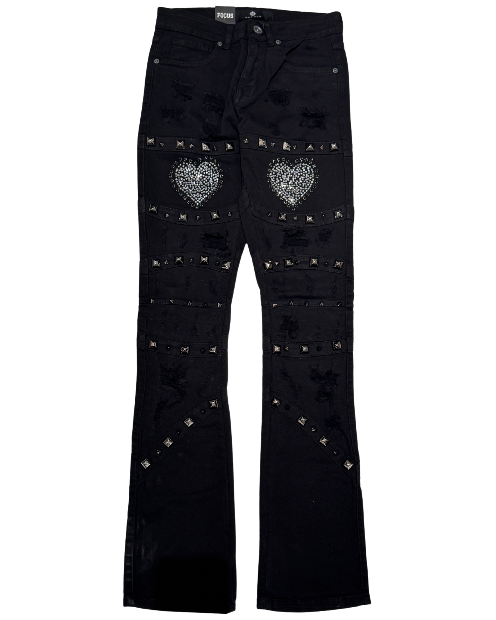 Mens Stacked Jeans 2582