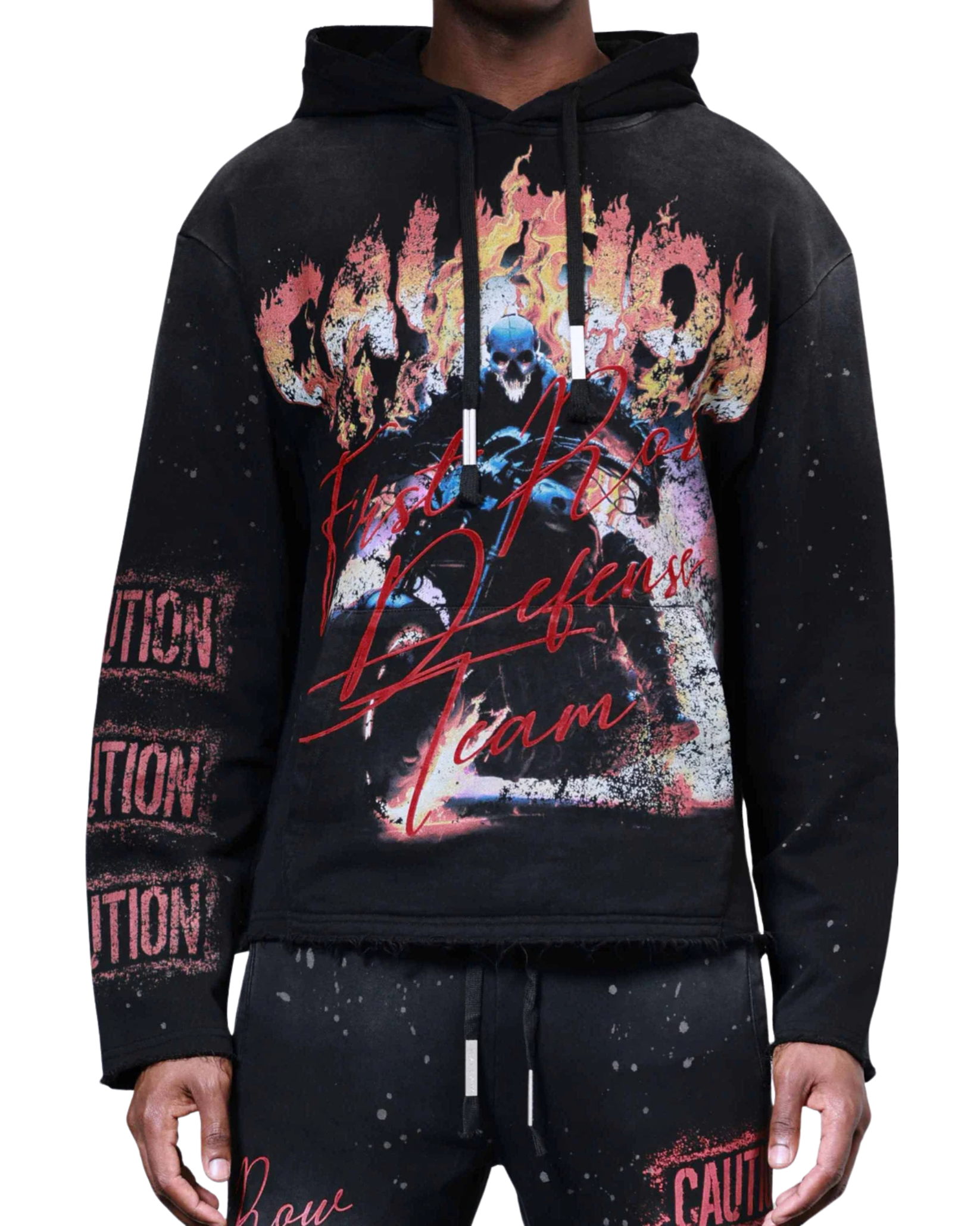 Caution Not So Quiet Hoodie