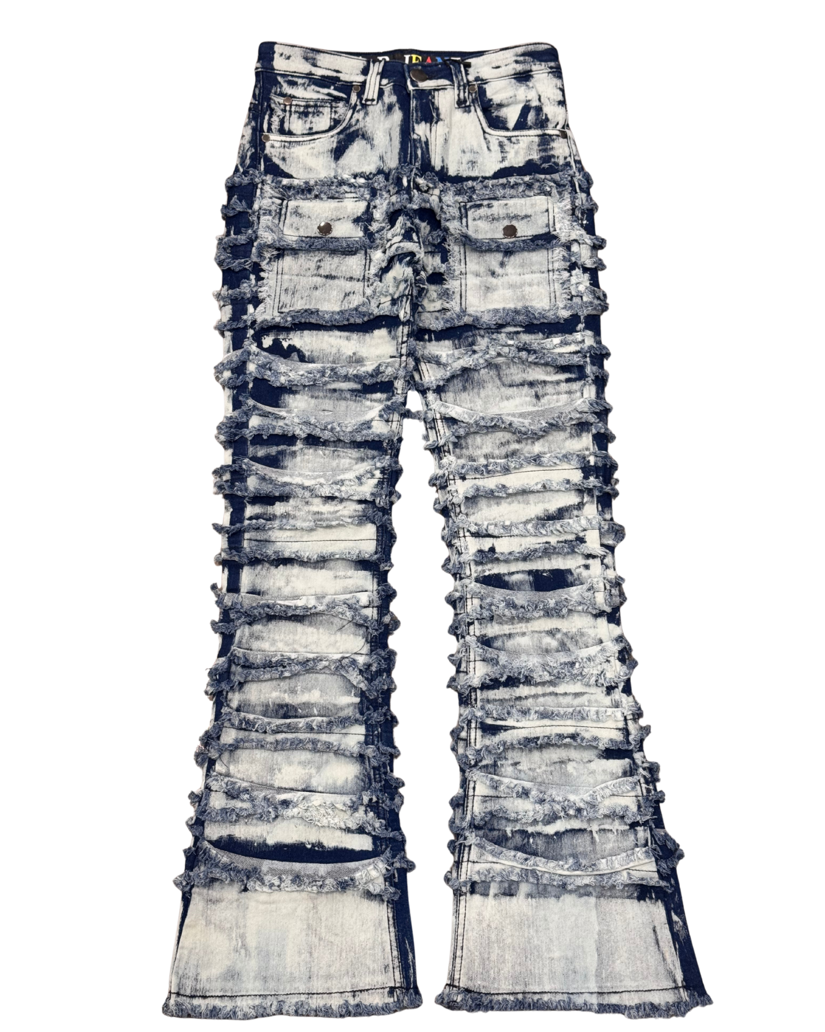Vintage Layered Y Stacked Jean