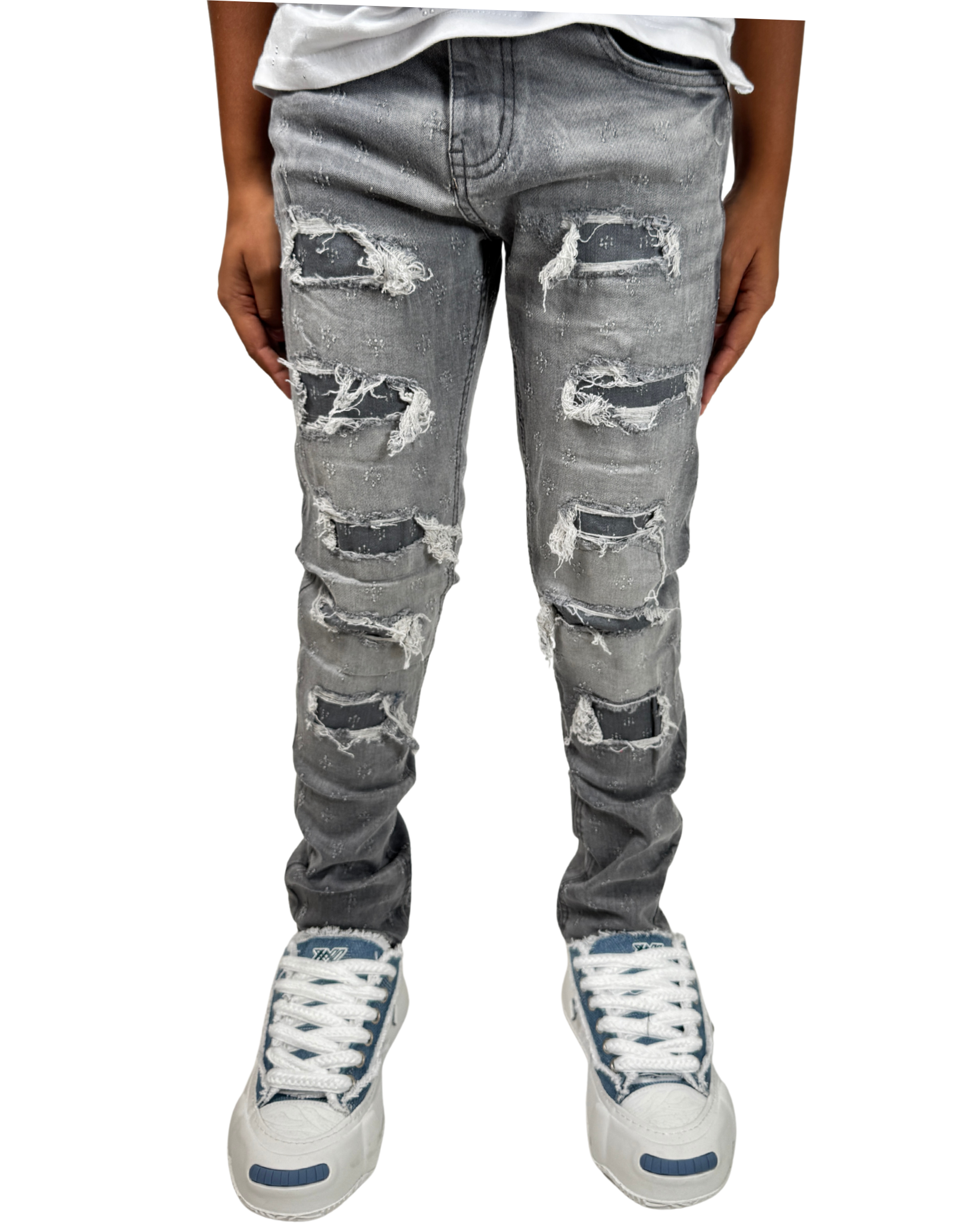 Kids Ripped Jean 80364B