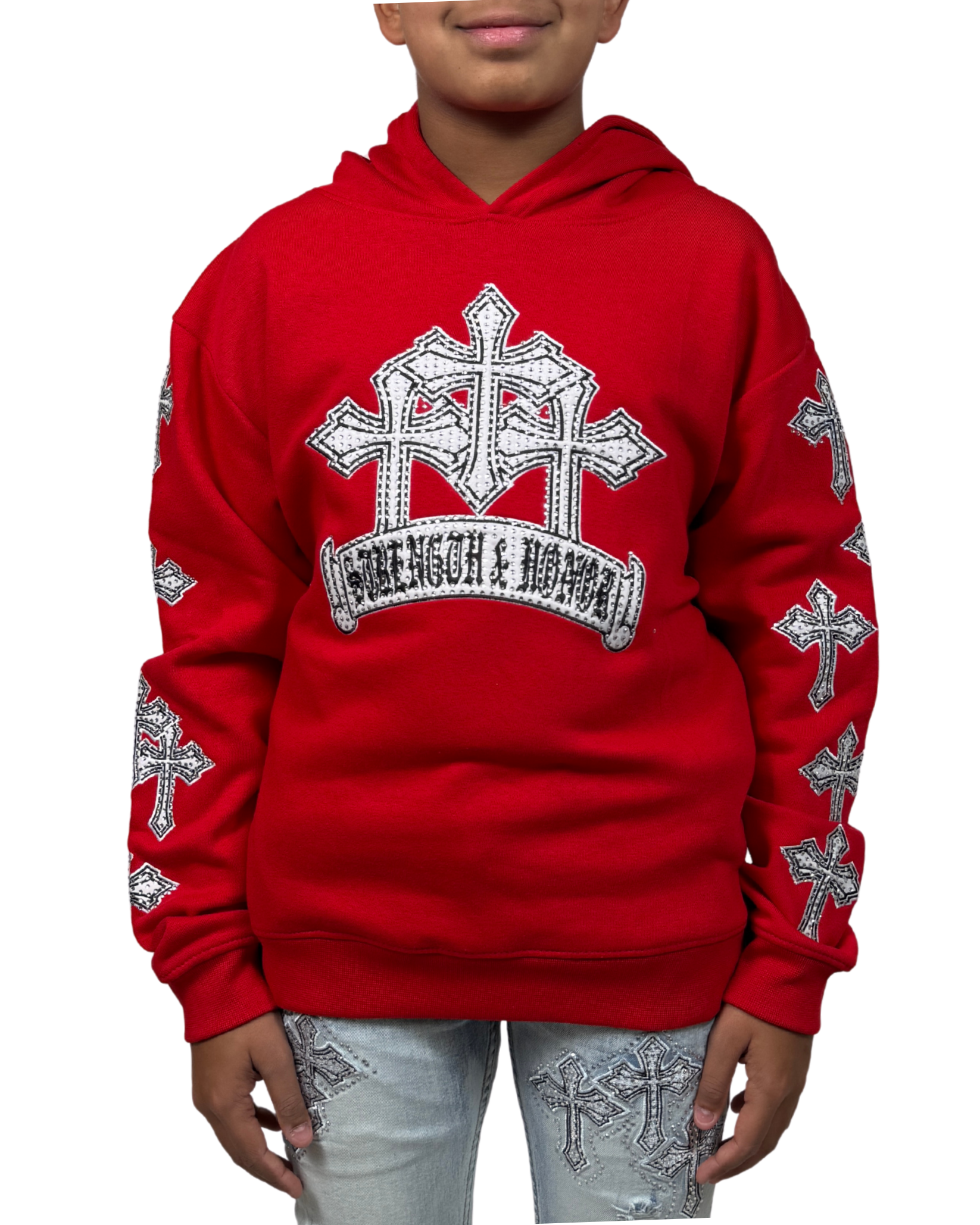 Kids Strength & Honor Hoodie