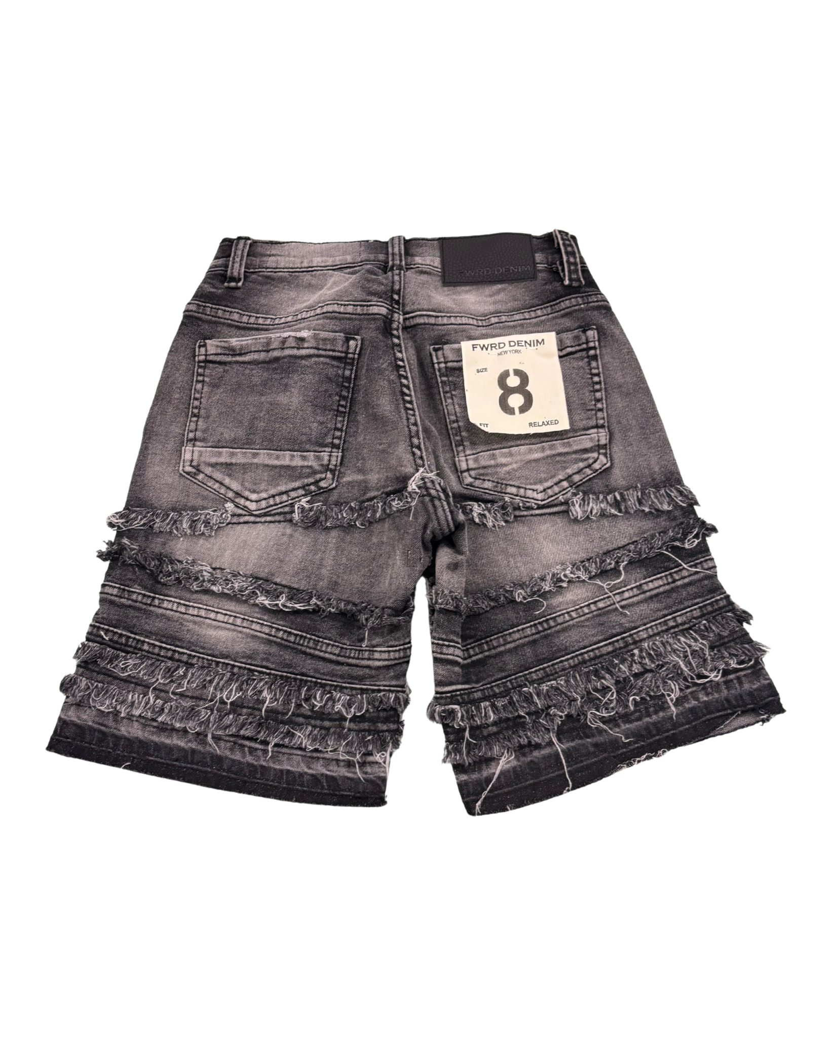 Kids Frayline Denim Short