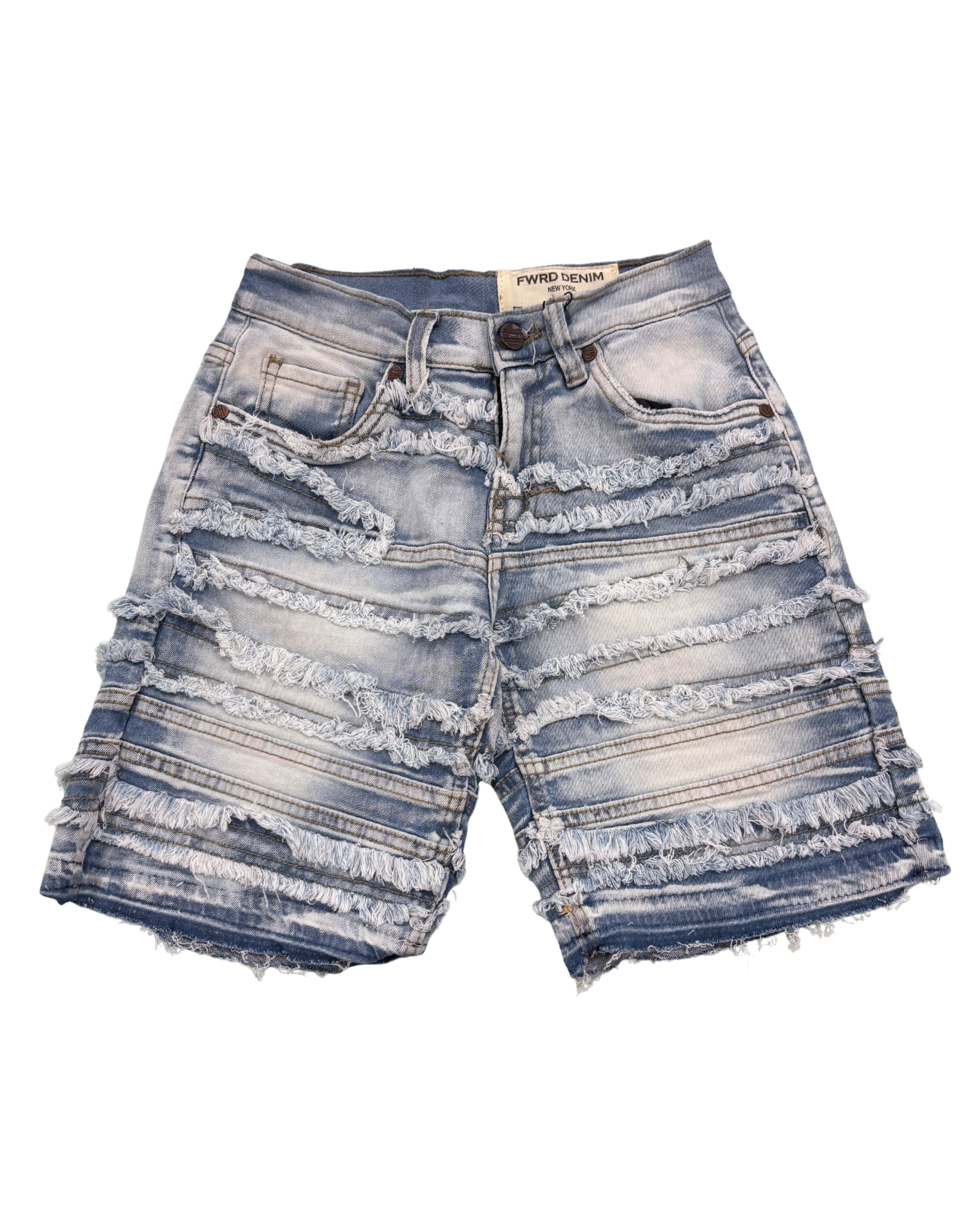 Kids Frayline Denim Short