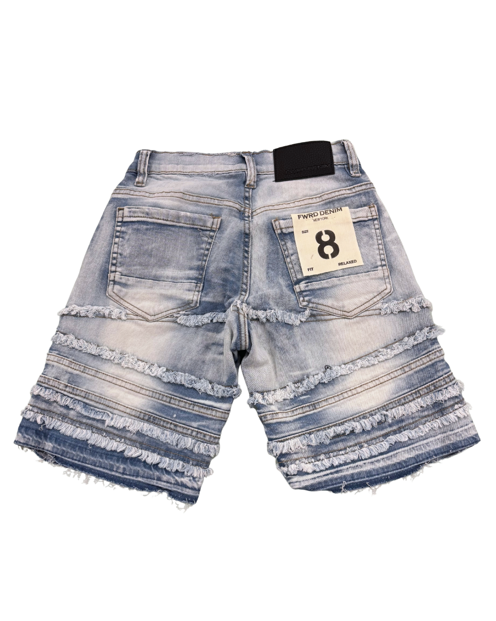 Kids Frayline Denim Short