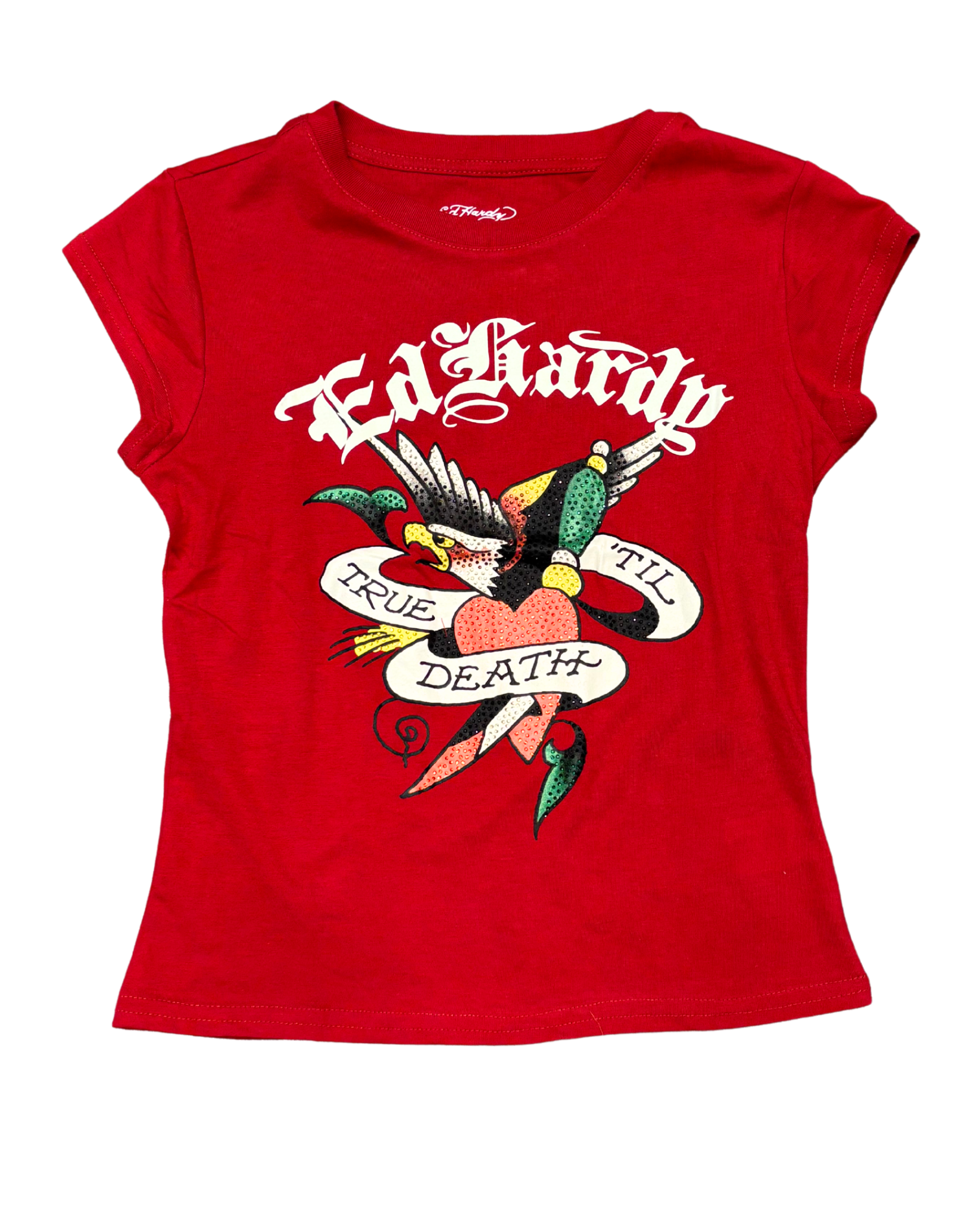 Womens Love Eagle Rhinestone Shirt