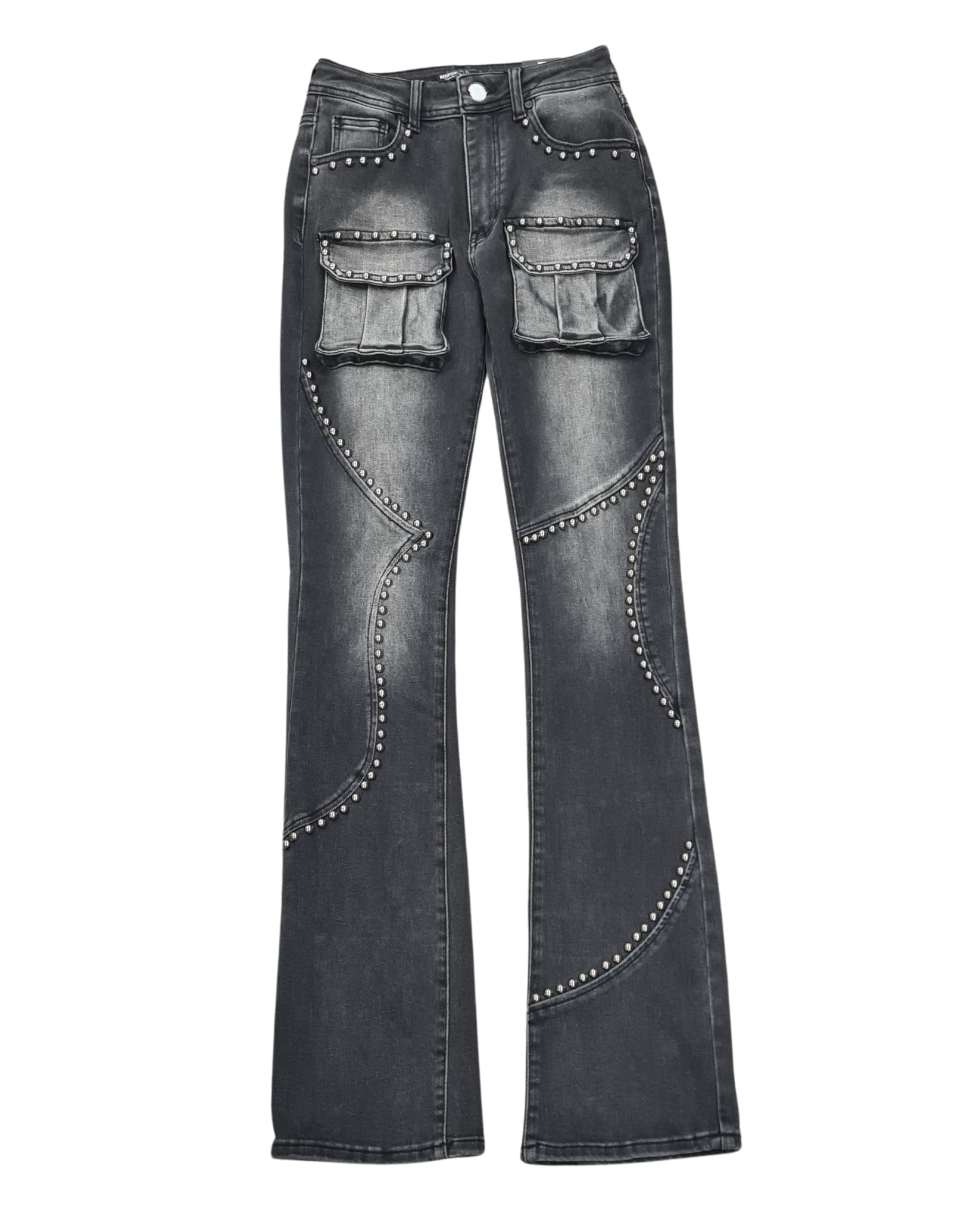 High Waist Stacked Jean PA1551