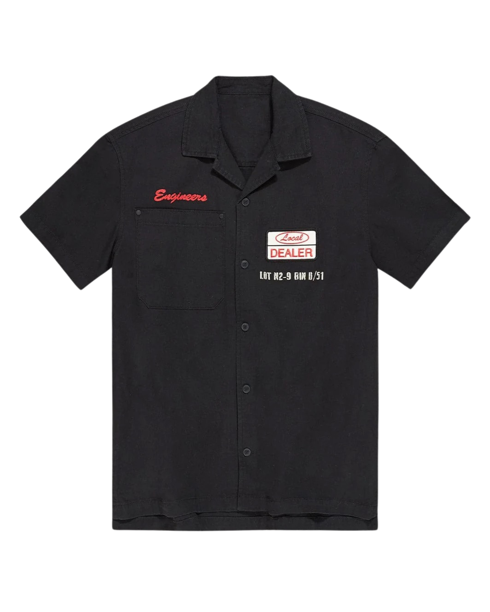 Mens Engineers Half Shirt