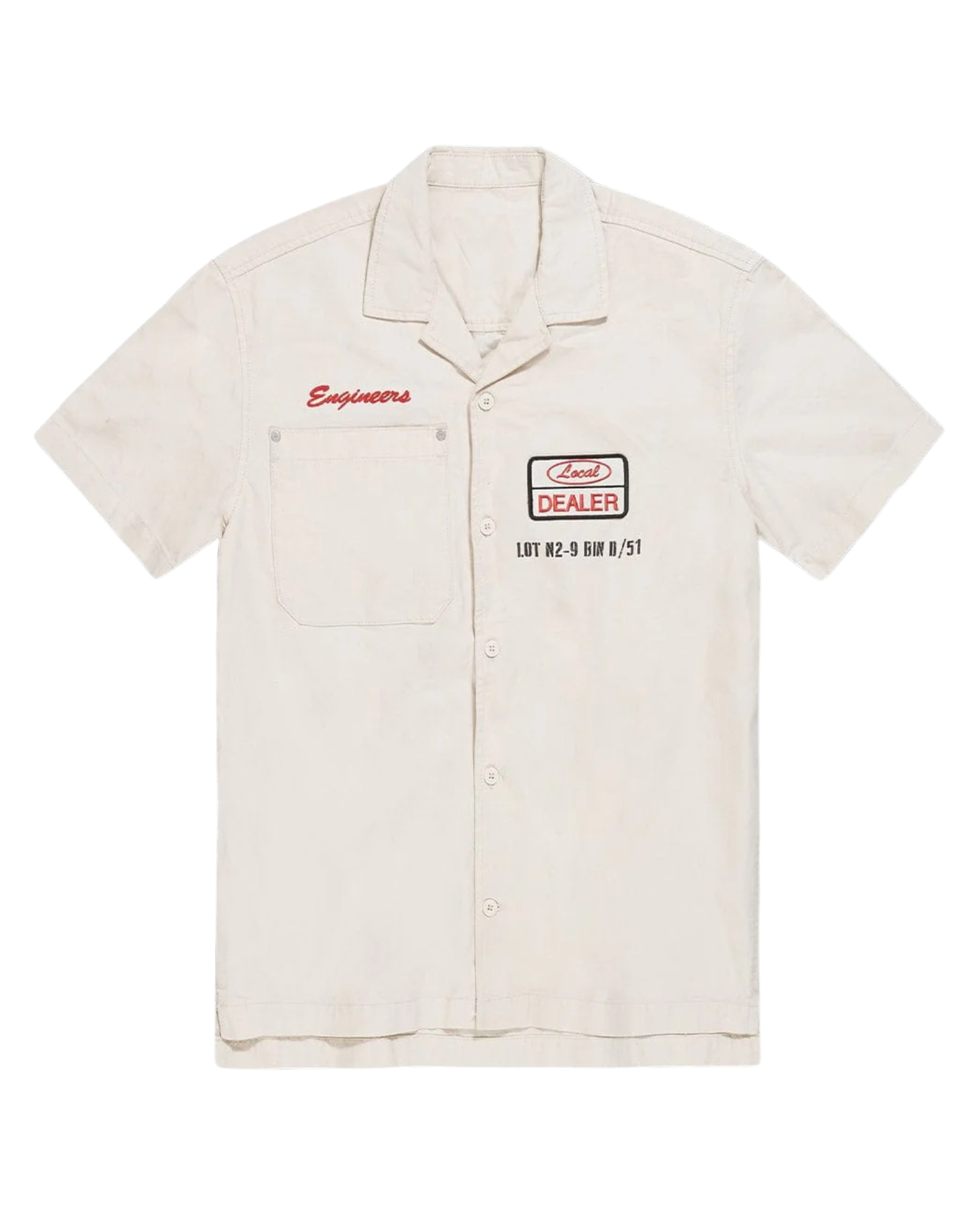 Mens Engineers Half Shirt
