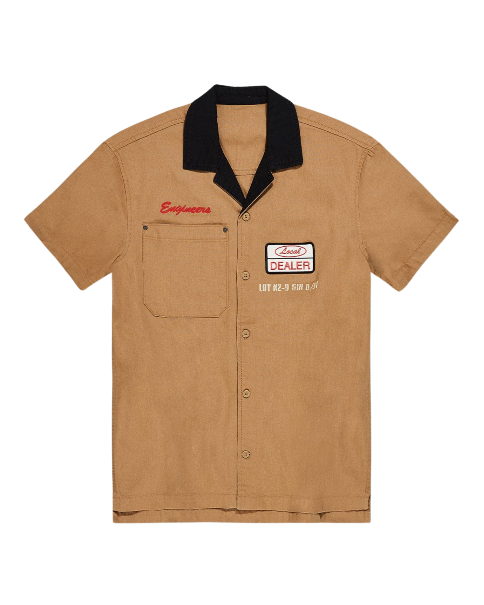 Mens Engineers Half Shirt