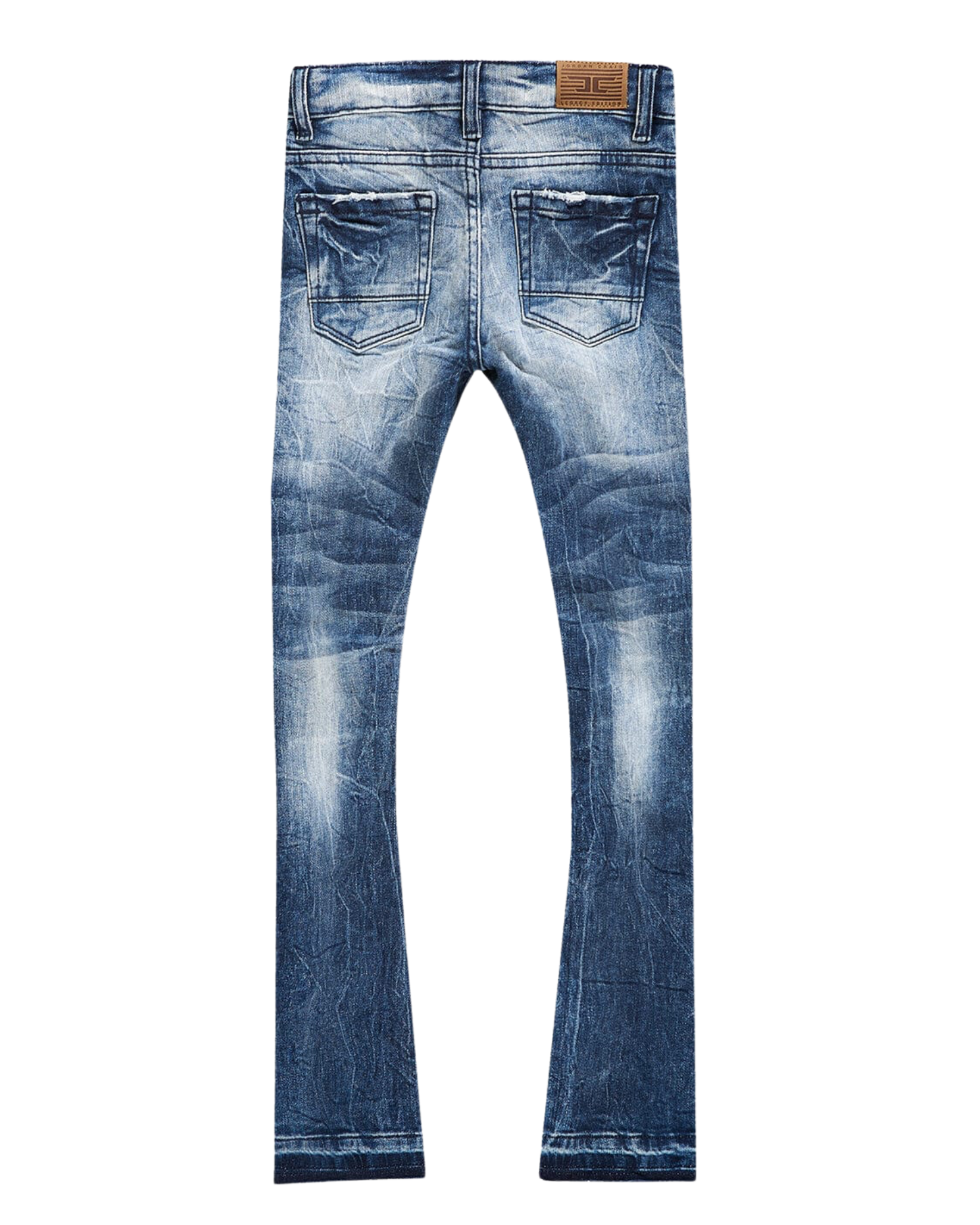 Kids Stacked Rockport Denim Jeans 1167