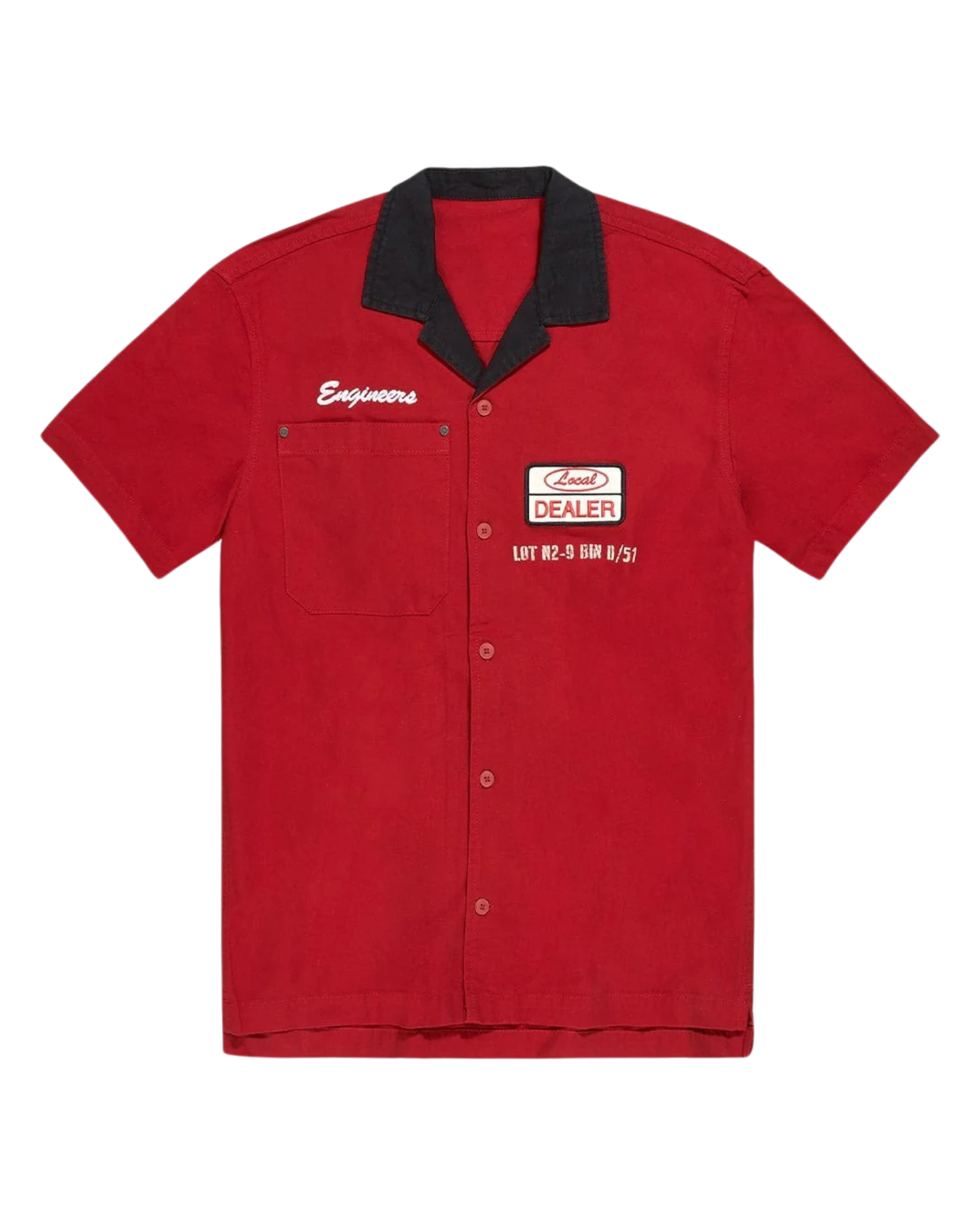 Mens Engineers Half Shirt
