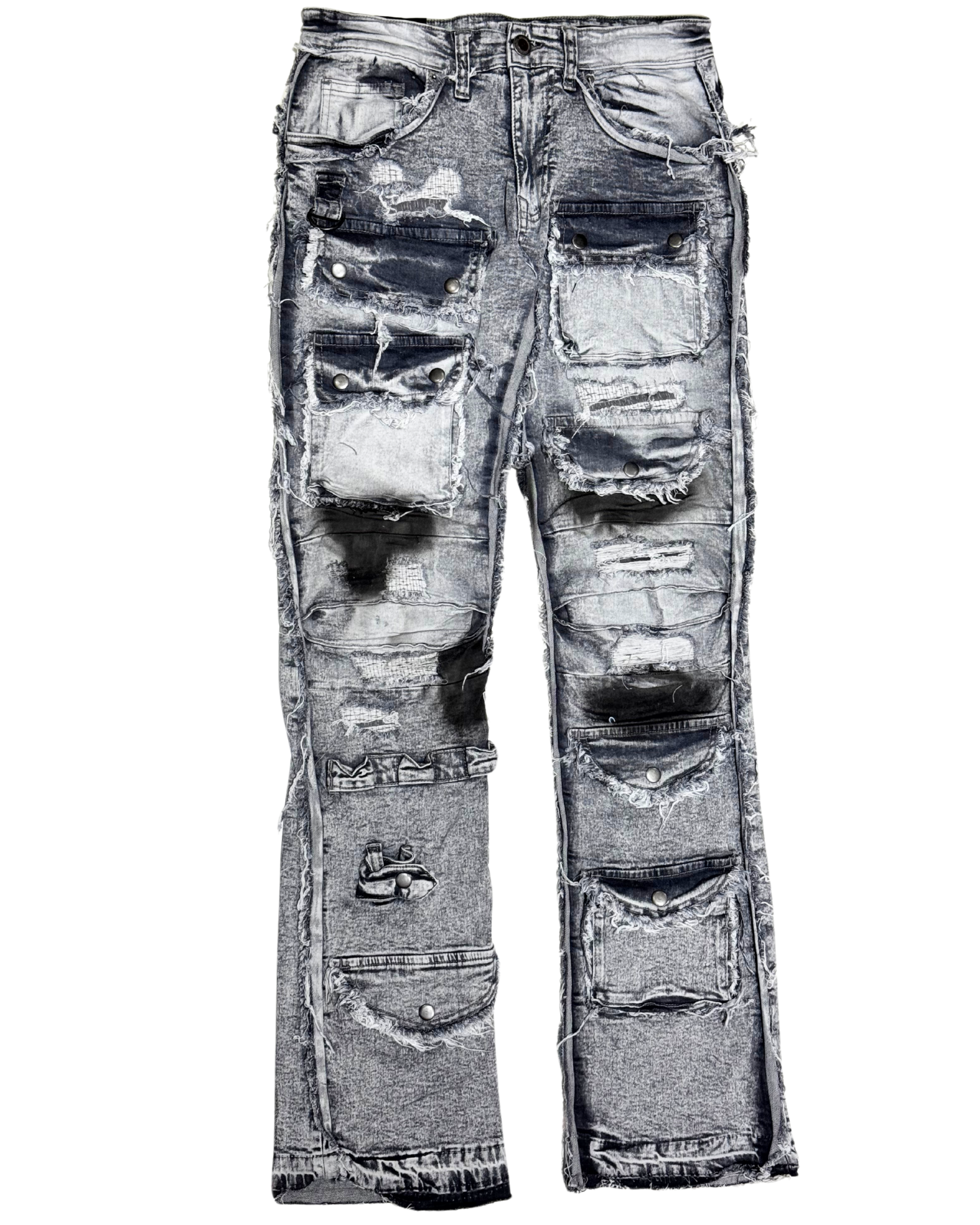 Fray Edge  Cargo Stack Jean 513026