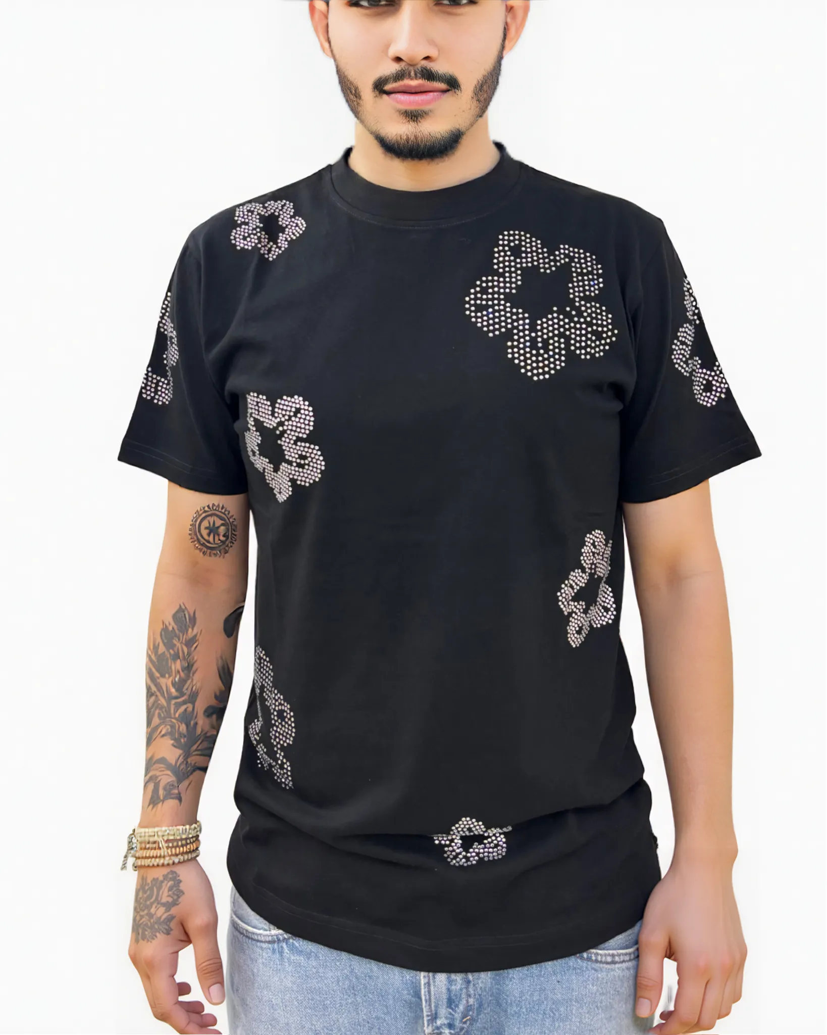 Crystal Flower Shirt 180754