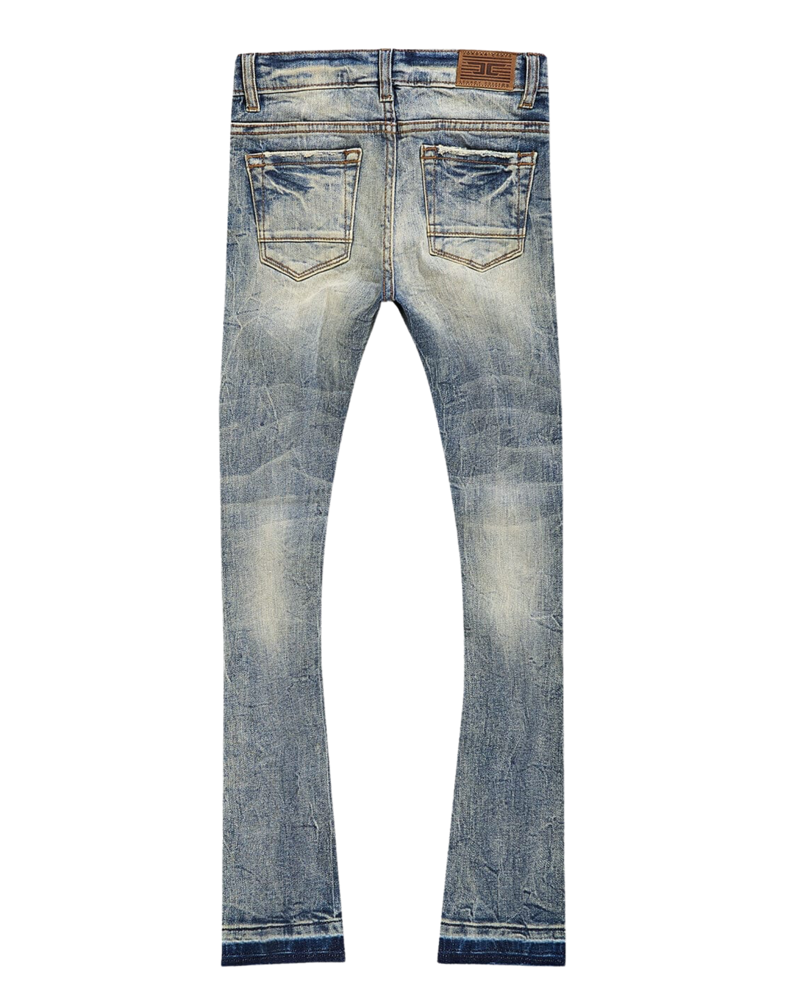 Kids Stacked Rockport Denim Jeans 1167