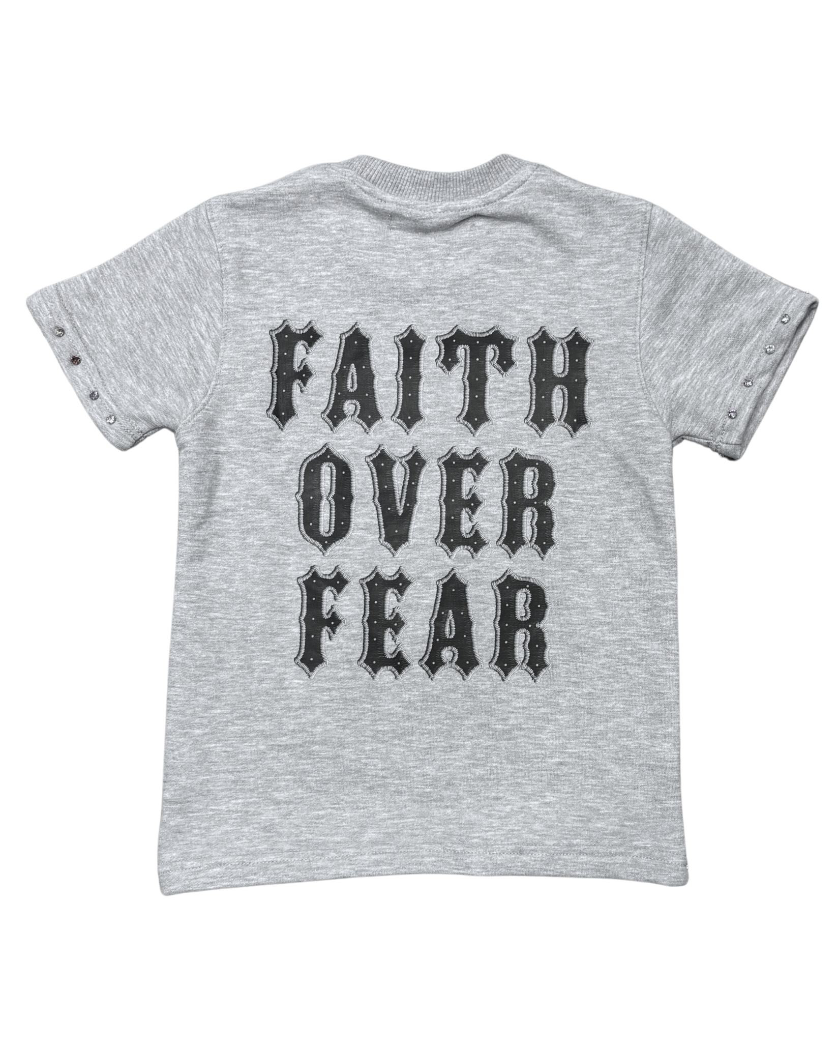 Kids Faith Over Fear Shirt 8090