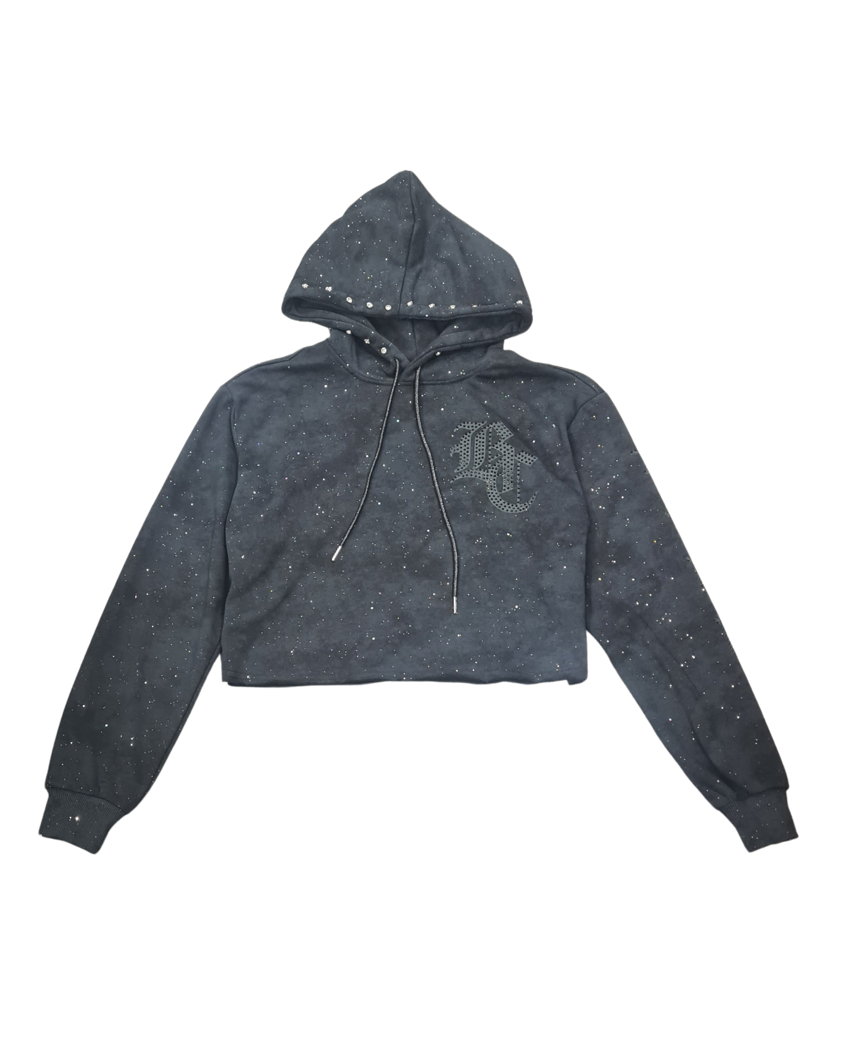 Blessed Chaos Rhinestone Hoodie