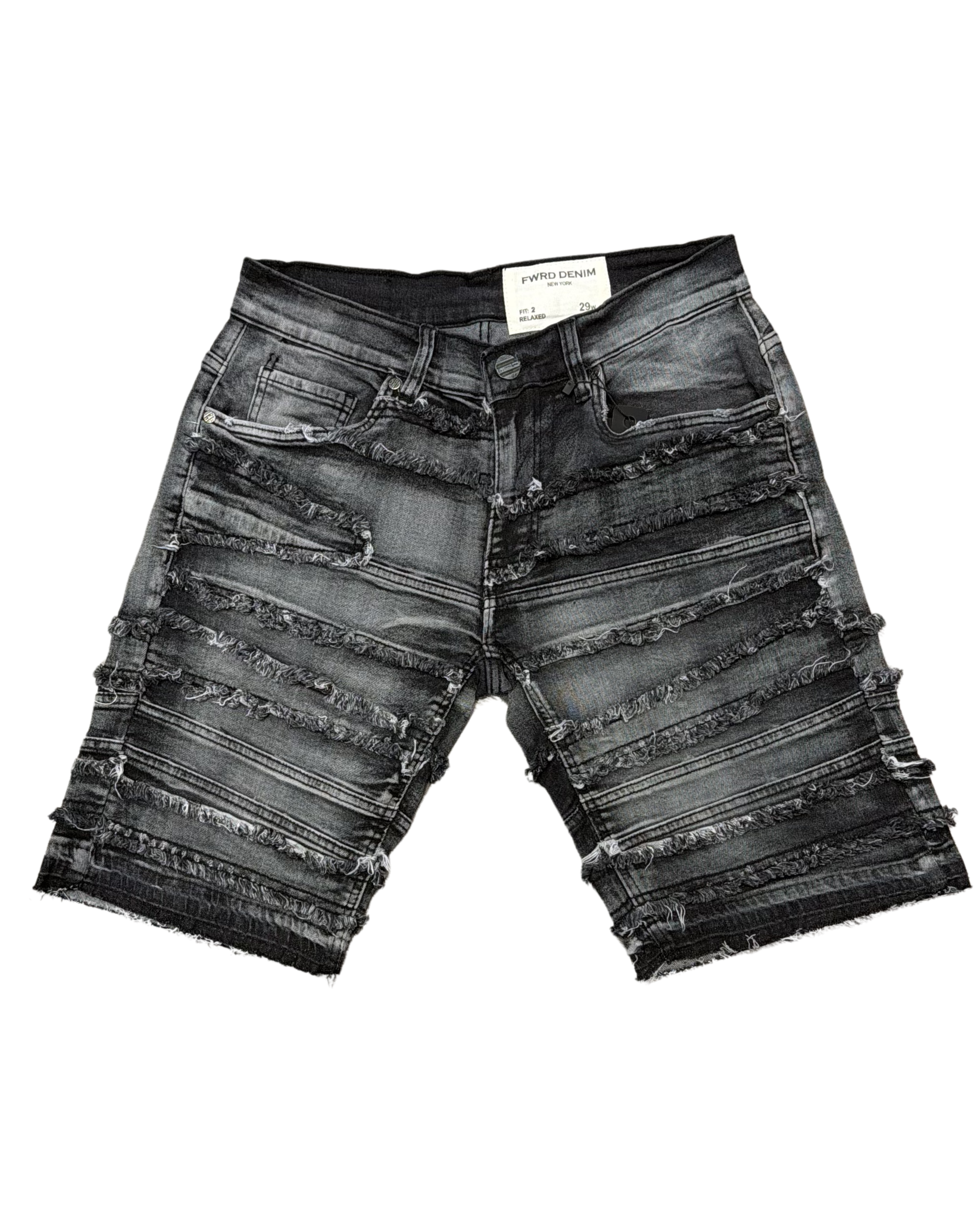 Mens Frayline Denim Short