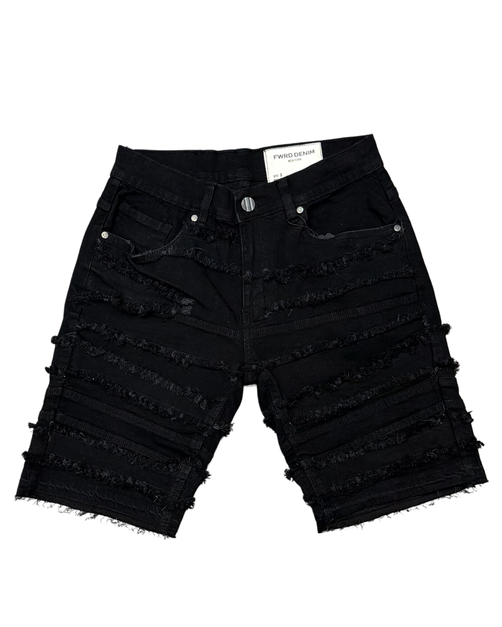 Mens Frayline Denim Short