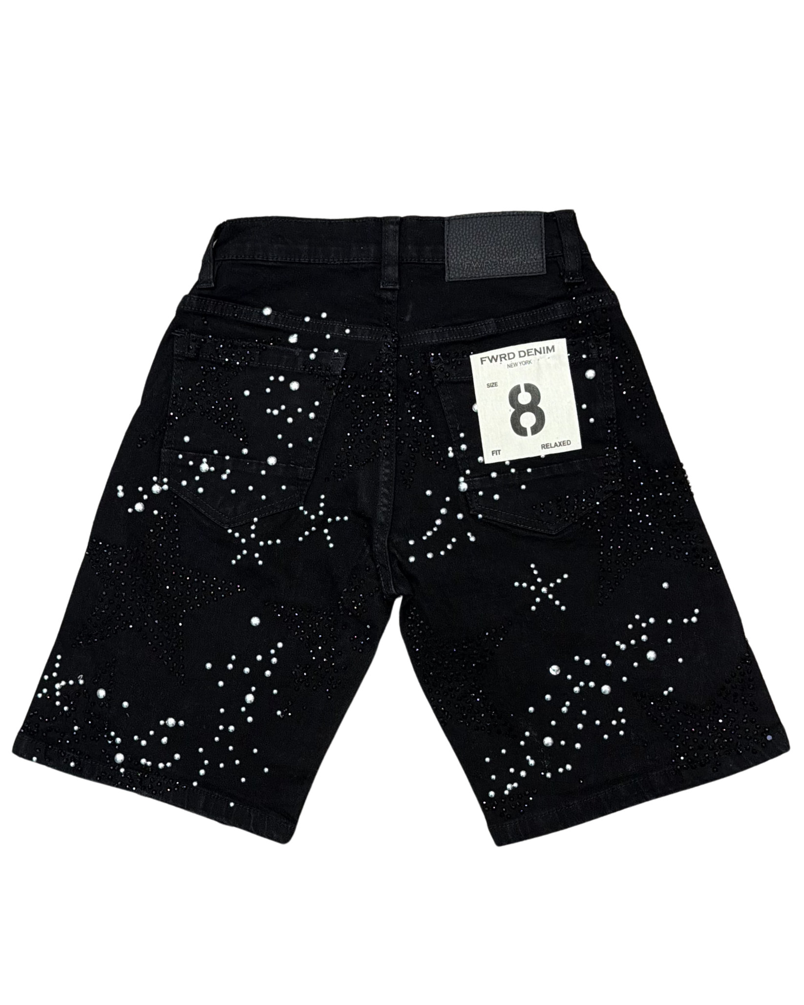 Kids Starburst Rhinestone Shorts 220044K