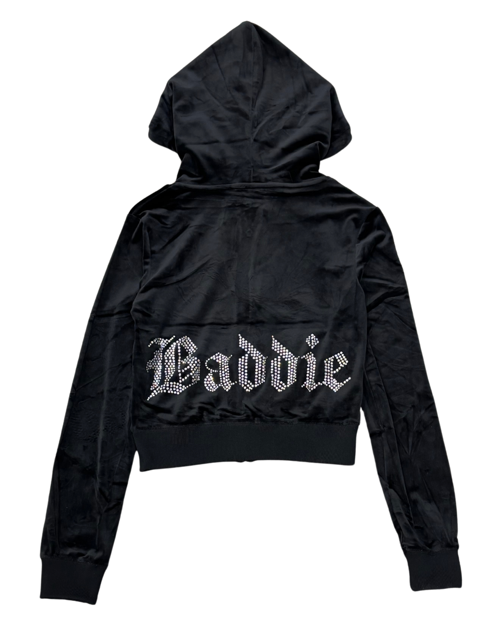 Baddie Rhinestone Hoodie