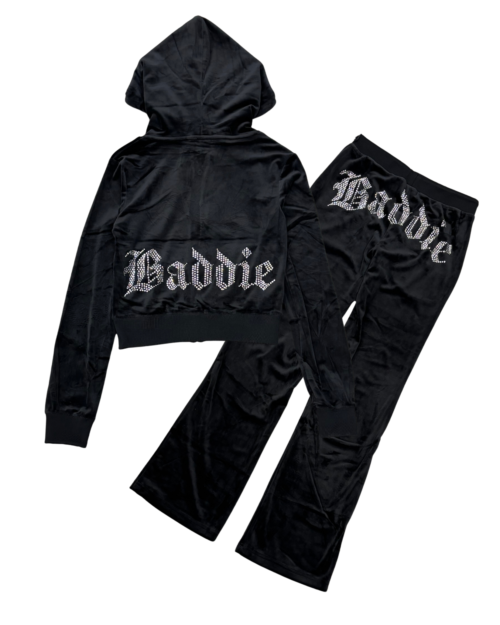 Baddie Rhinestone Sweatpant